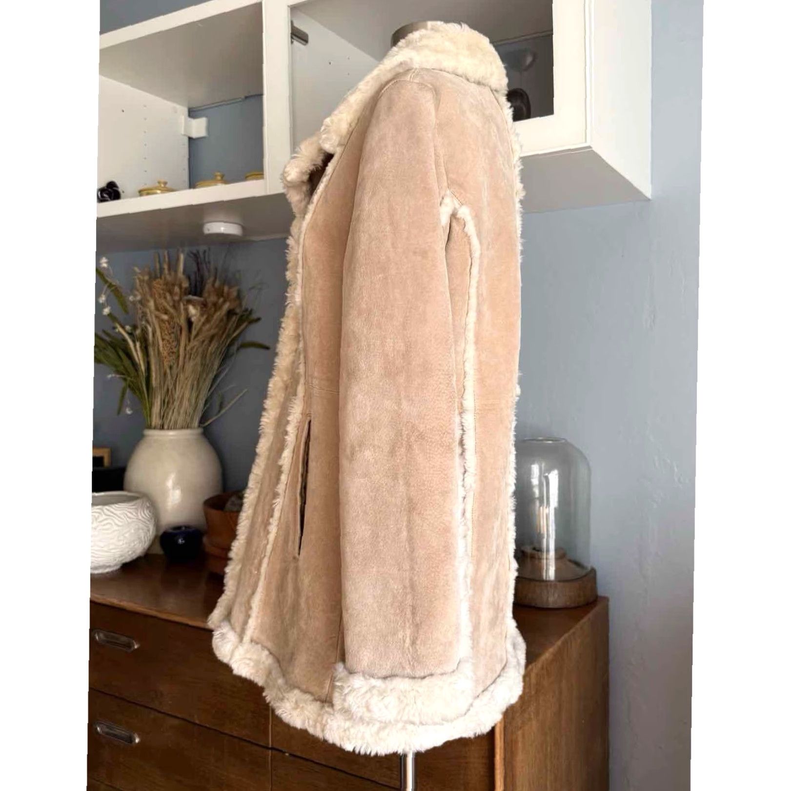 Vintage VINTAGE Wilsons Leather Suede Coat Jacket Maxima Leather Faux Fur Shearling Penny Lane M Size M / US 6-8 / IT 42-44 - 5 Thumbnail