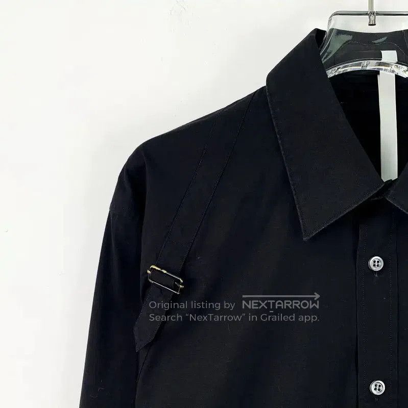 Other Alexander McQueen Black Cotton Long Sleeve Shirt . Size US M / EU 48-50 / 2 - 3 Thumbnail