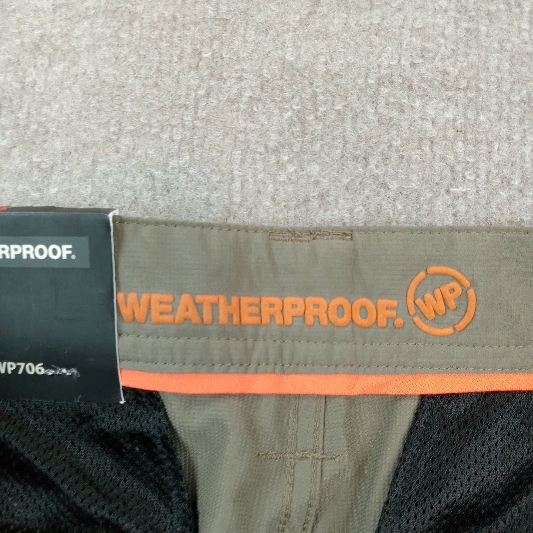 Weatherproof Weatherproof Mens Brown Straight Leg Pants Size 32x32 Elastic Waist Outdoor Work Size US 32 / EU 48 - 7 Thumbnail
