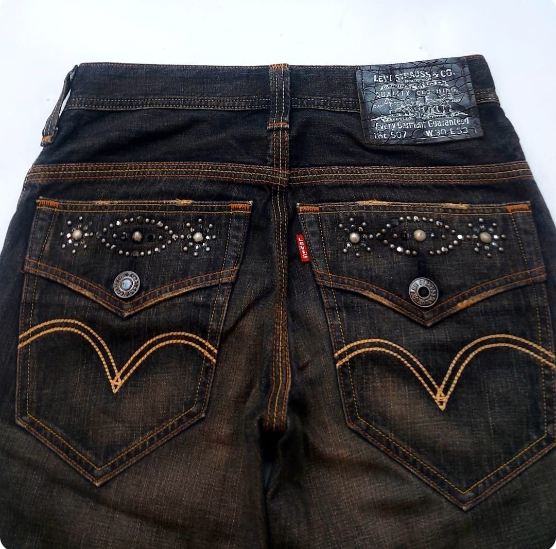 Levi's × Vintage LEVIS LX507 DENIM PANTS Size US 30 / EU 46 - 6 Thumbnail