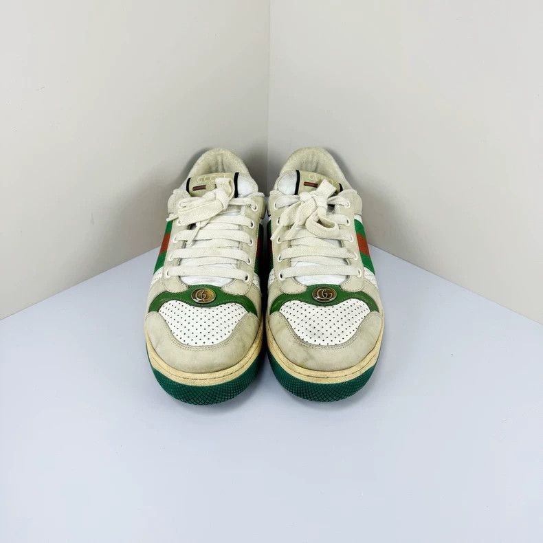 Gucci gucci retro green red striped sneakers size 7-2507 Size US 7 / EU 40 - 7 Thumbnail