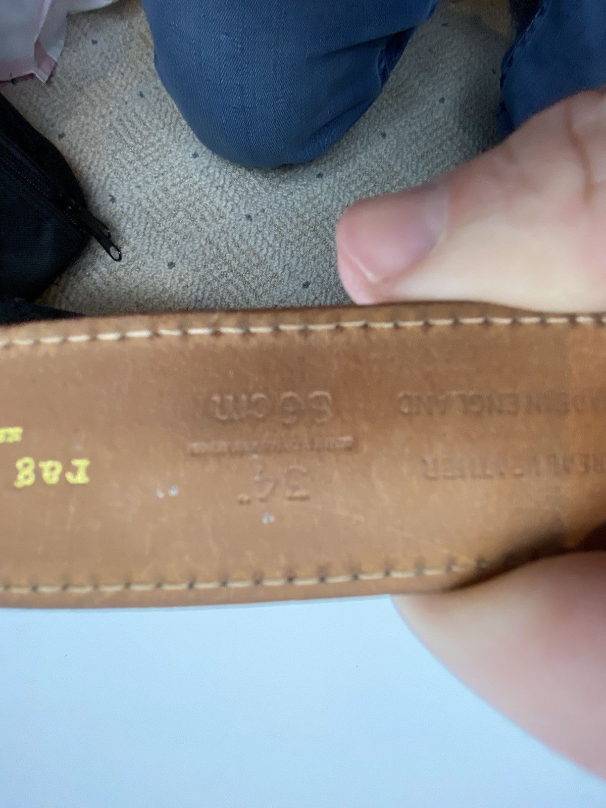 Rag & Bone Rag & Bone leather belt Size 34 - 8 Thumbnail