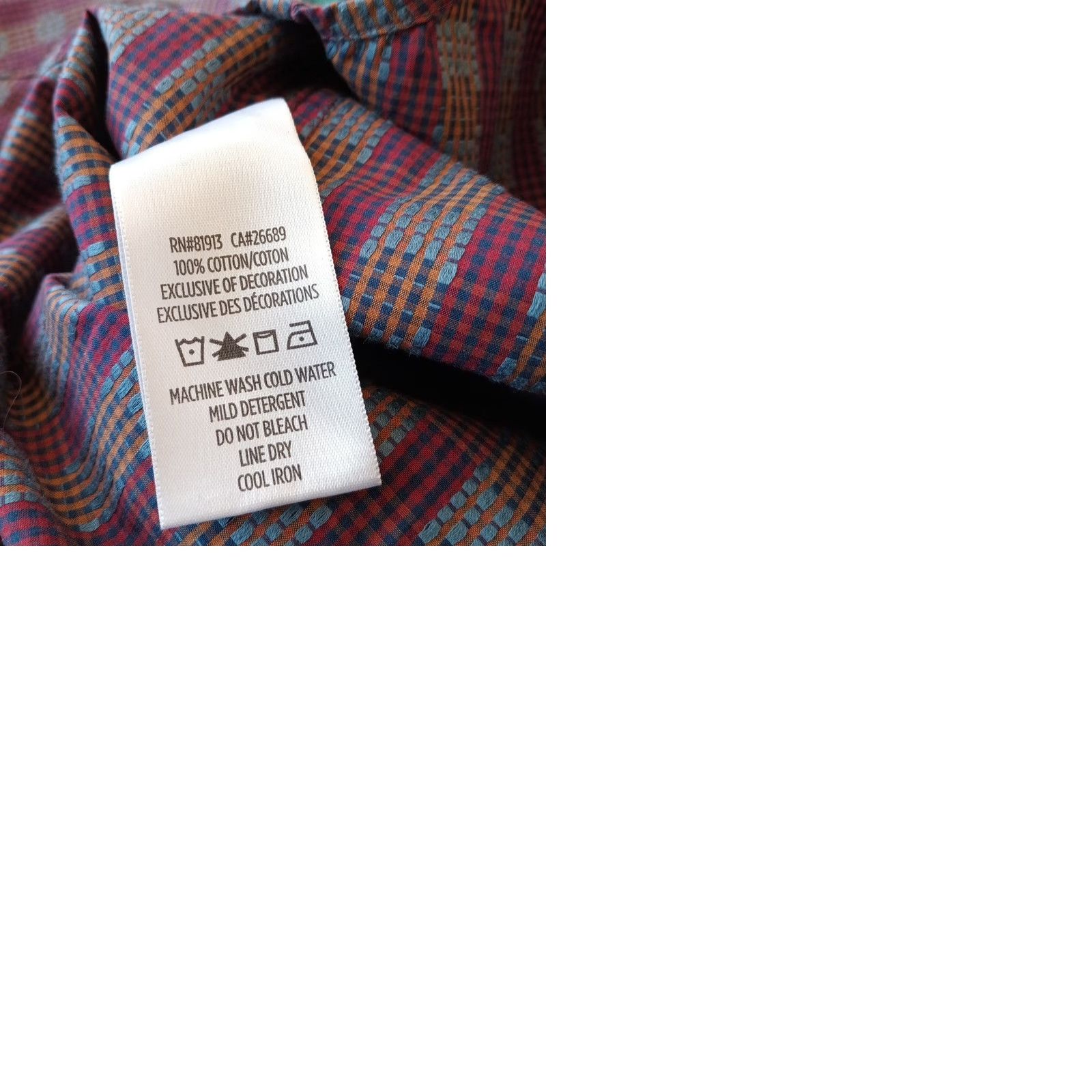 Robert Graham Robert Graham Shirt Mens Large Multicolor Geometric Long Sleeve Button-Up Size US L / EU 52-54 / 3 - 9 Thumbnail