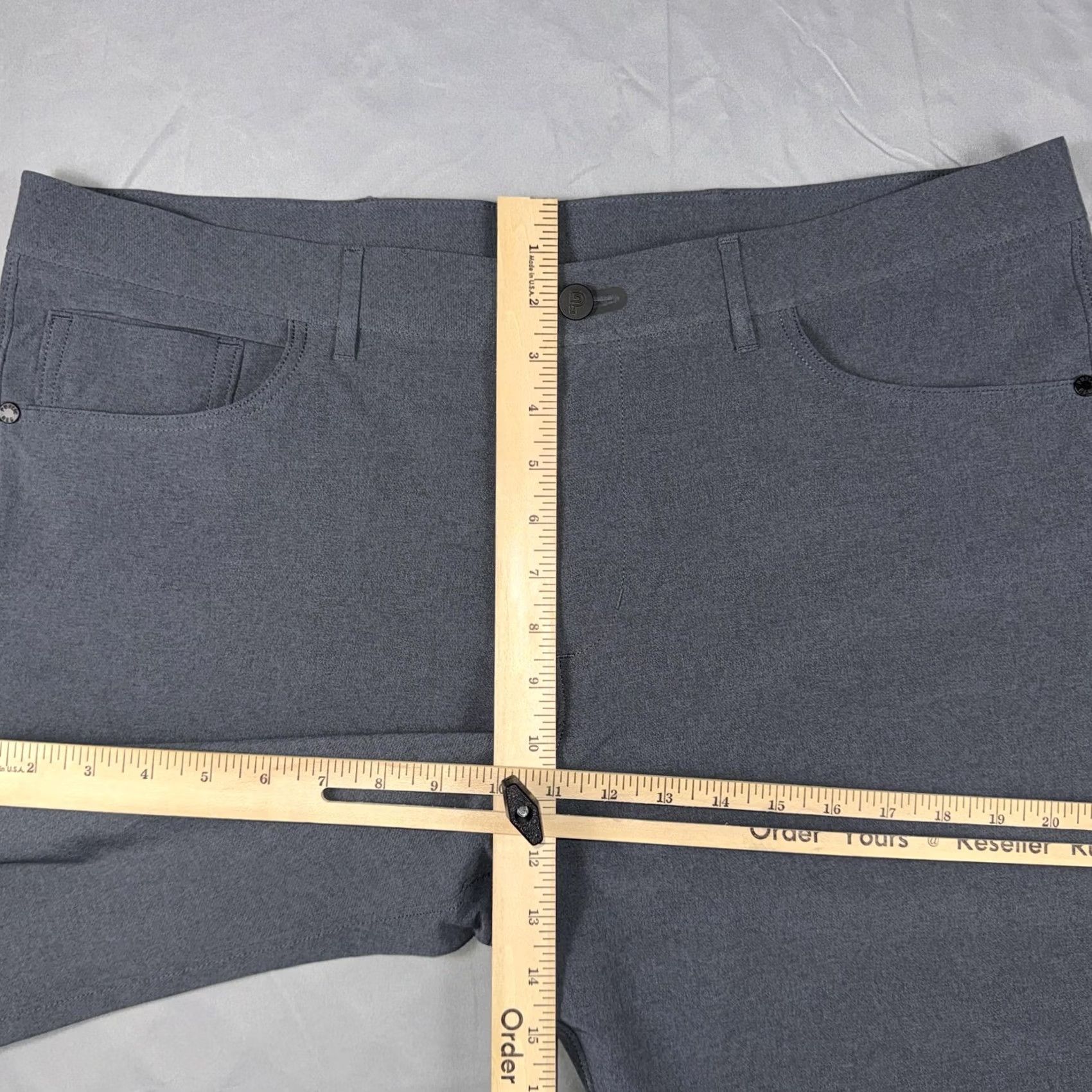 Vintage Public Rec Mens 38in Waist Size Chino Pants Gray Fit Size US 38 / EU 54 - 7 Thumbnail