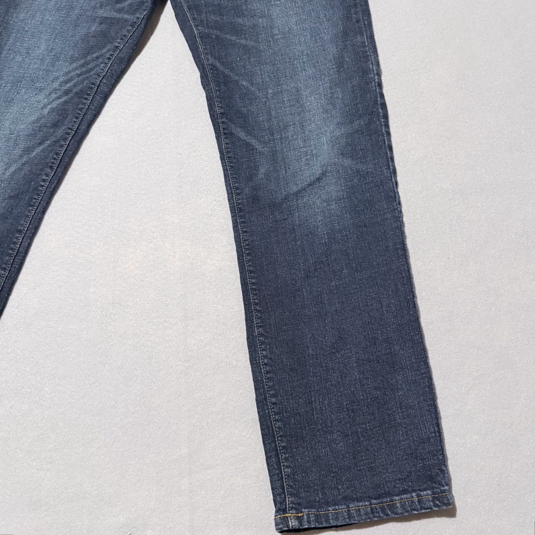 Lucky Brand Lucky Brand 221 Original Straight Denim Jeans Men Blue Dark Wash - 33x32 Size US 33 - 5 Thumbnail