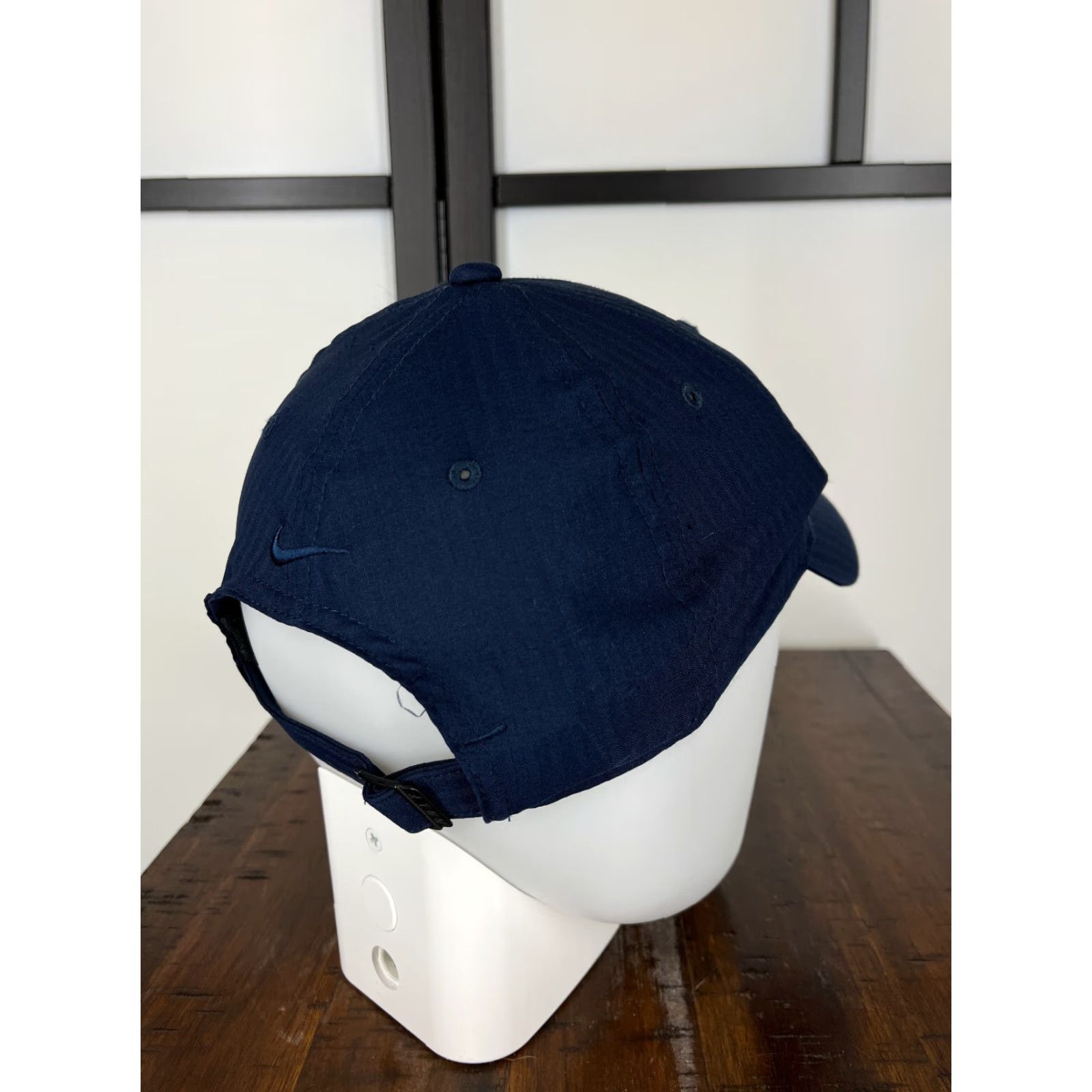 Nike Nike Golf Hat Cap Fitted Mens One Size Blue Swoosh Brigham Young Golf 100% Polyester Size ONE SIZE - 7 Thumbnail