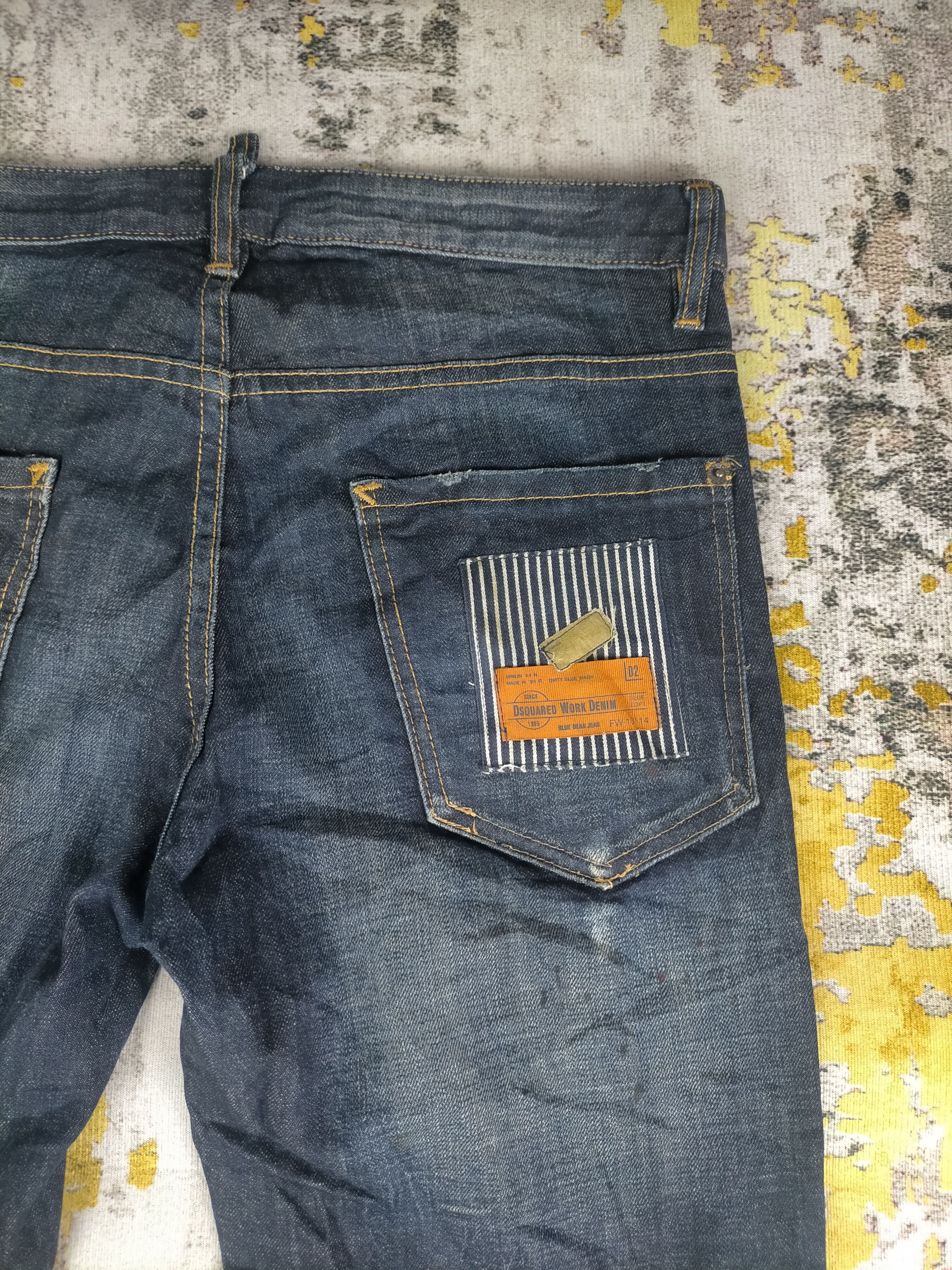 Dsquared2 🔥 Like New Dsquared2 Splatter Distressed Jeans Size US 33 - 7 Thumbnail