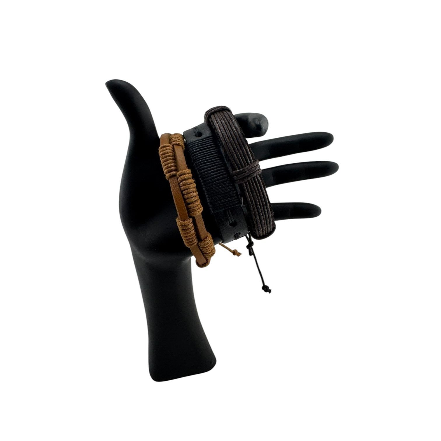 Other Untamed Leather Cuffs Rebellious Edge for the Unconventional Size ONE SIZE - 3 Thumbnail