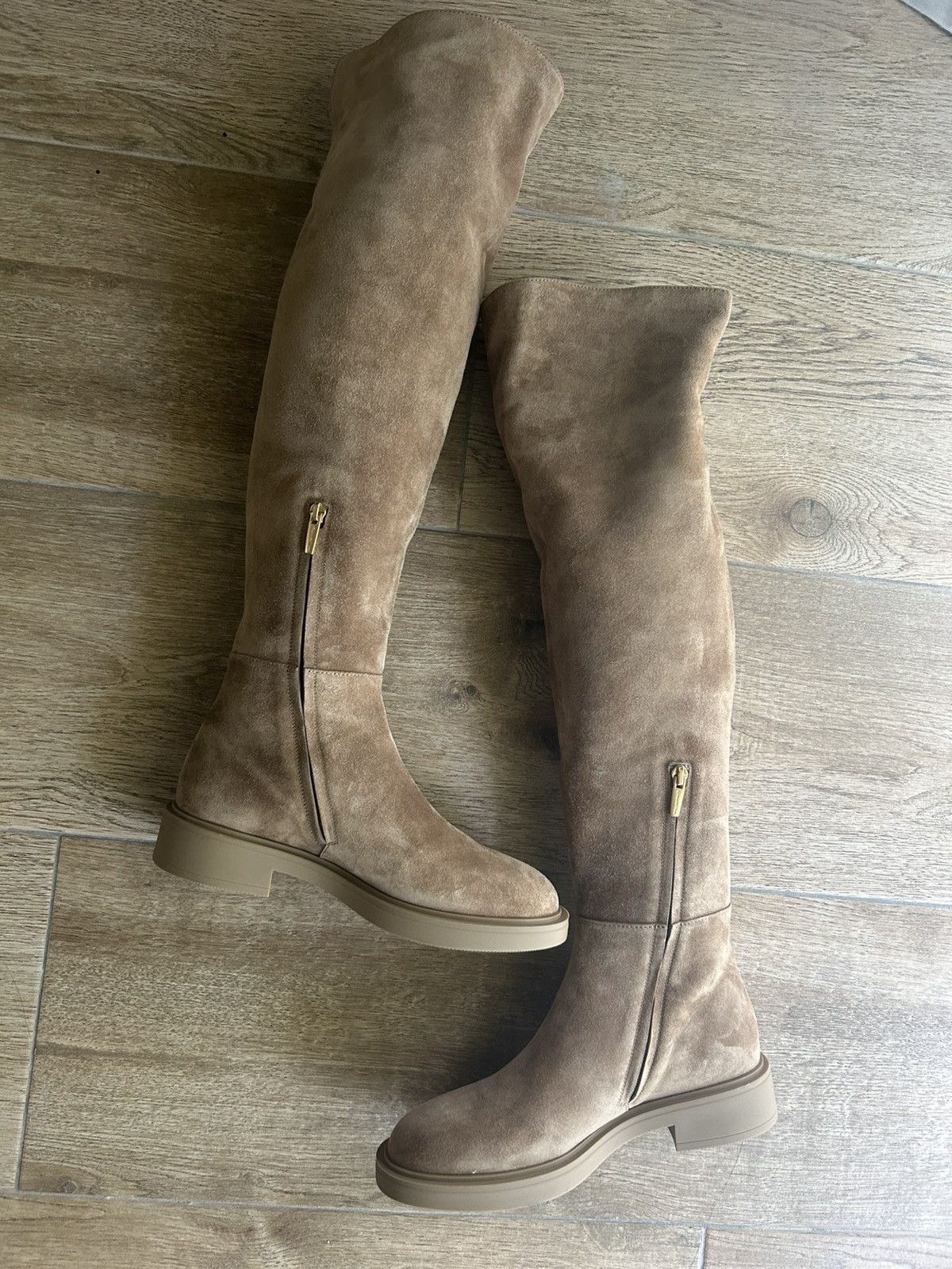 Gianvito Rossi Gianvito Rossi suede over the knee boots Size US 7.5 / IT 37.5 - 4 Thumbnail
