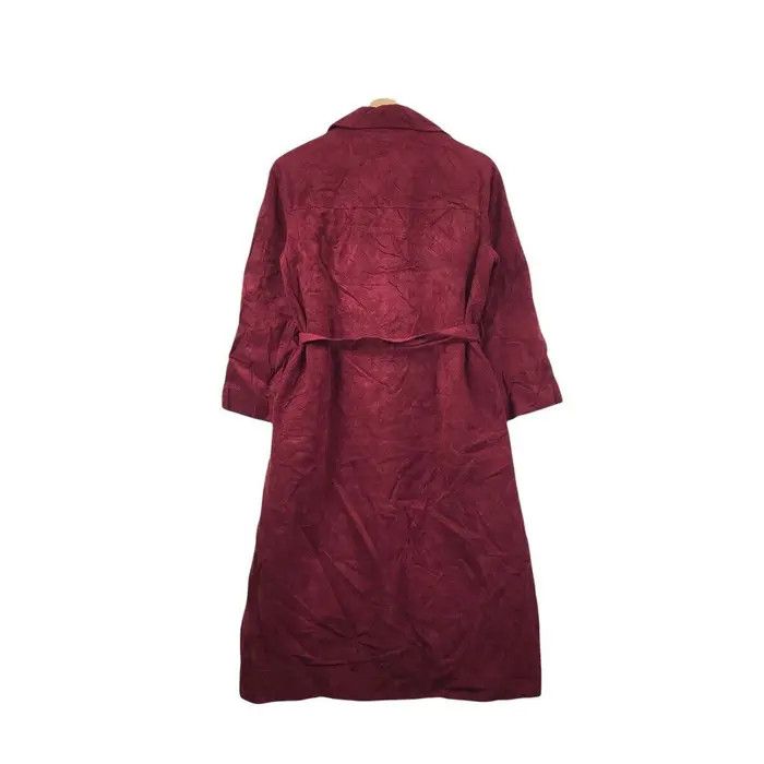 Longchamp Vtg LONGCHAMP PARIS KIRA Collection Cassegrain Trench Coat Size L / US 10 / IT 46 - 3 Thumbnail