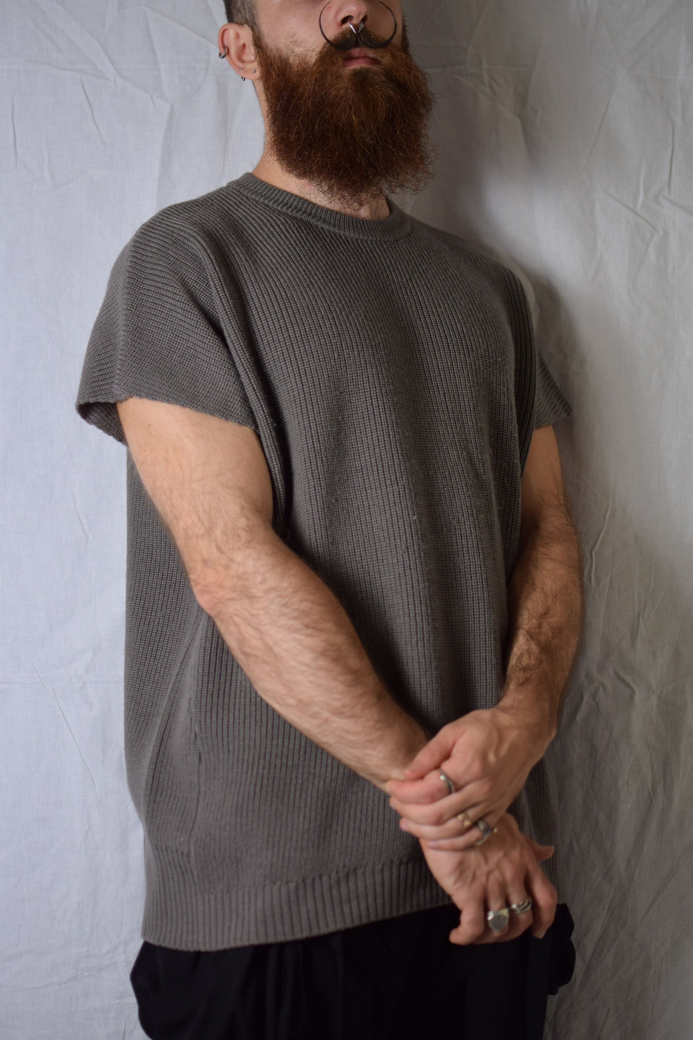 Devoa Devoa AW21 Knit Rag Top - NTS-MRT Size US L / EU 52-54 / 3 - 5 Thumbnail