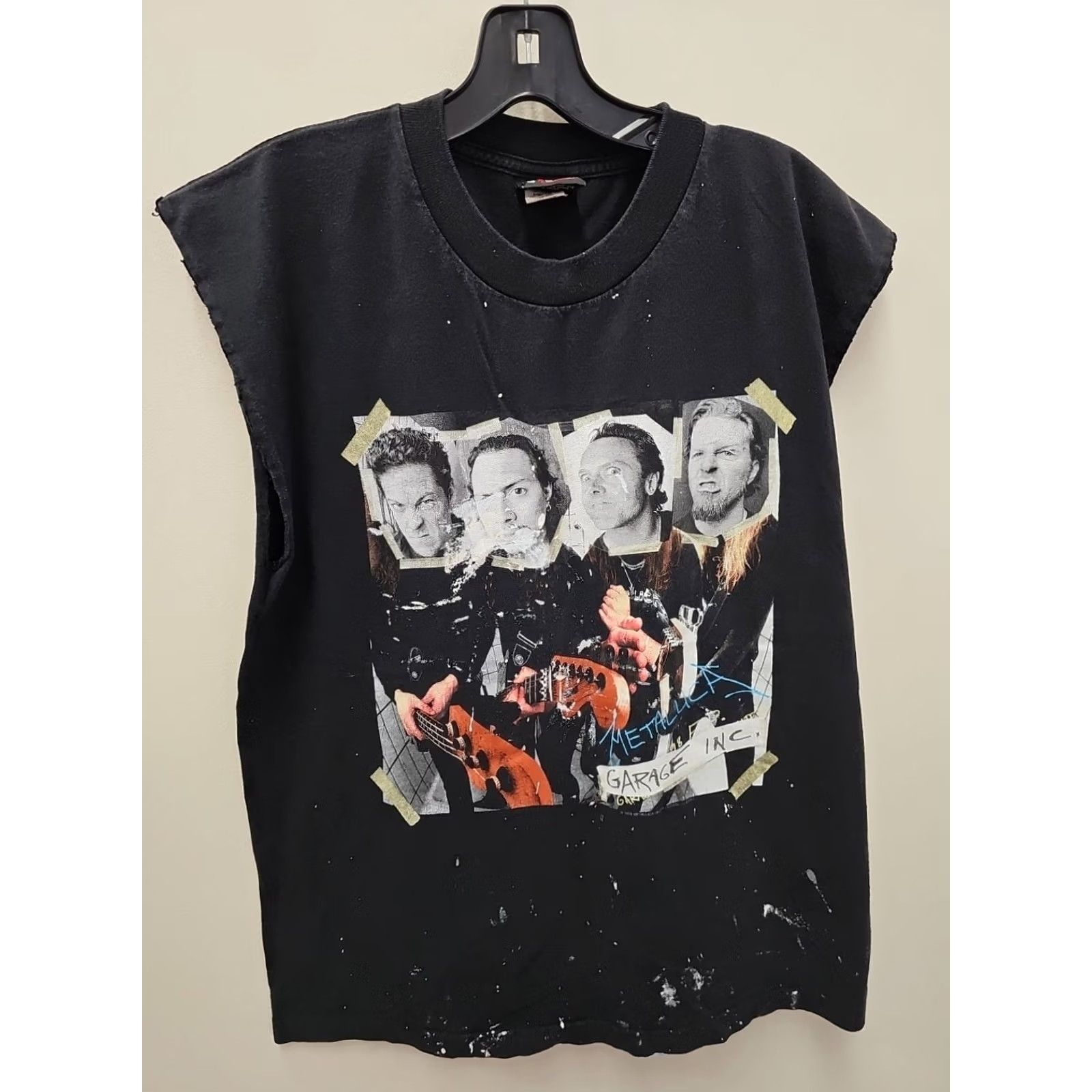 Garage VINTAGE Metallica Shirt Mens Larg Black 2000 Garage Inc Band Large Shirt Mens Black 2000s Size US L / EU 52-54 / 3 - 2 Thumbnail