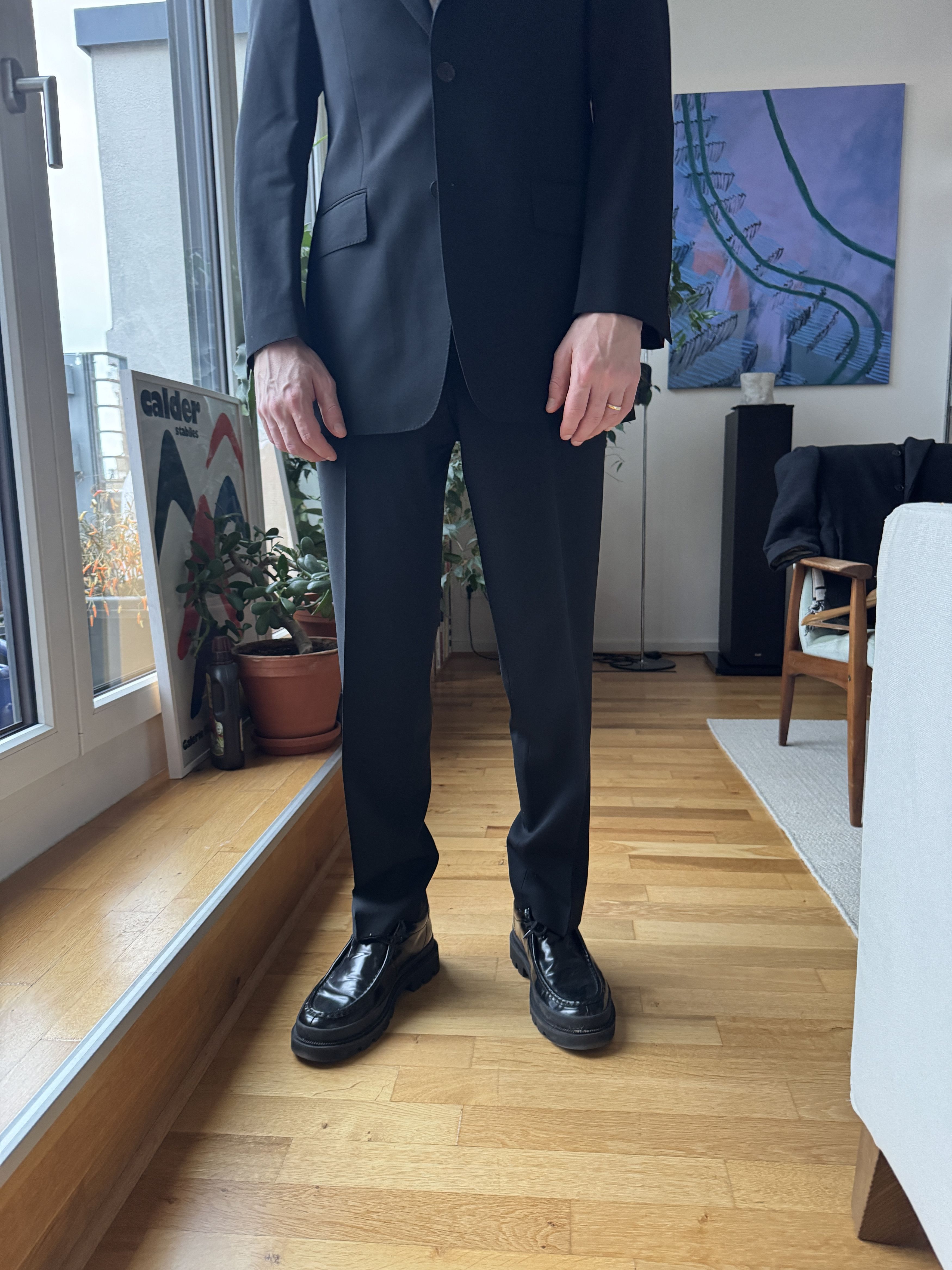 Joop! Joop! Classic Black Suit Size 44R - 5 Thumbnail