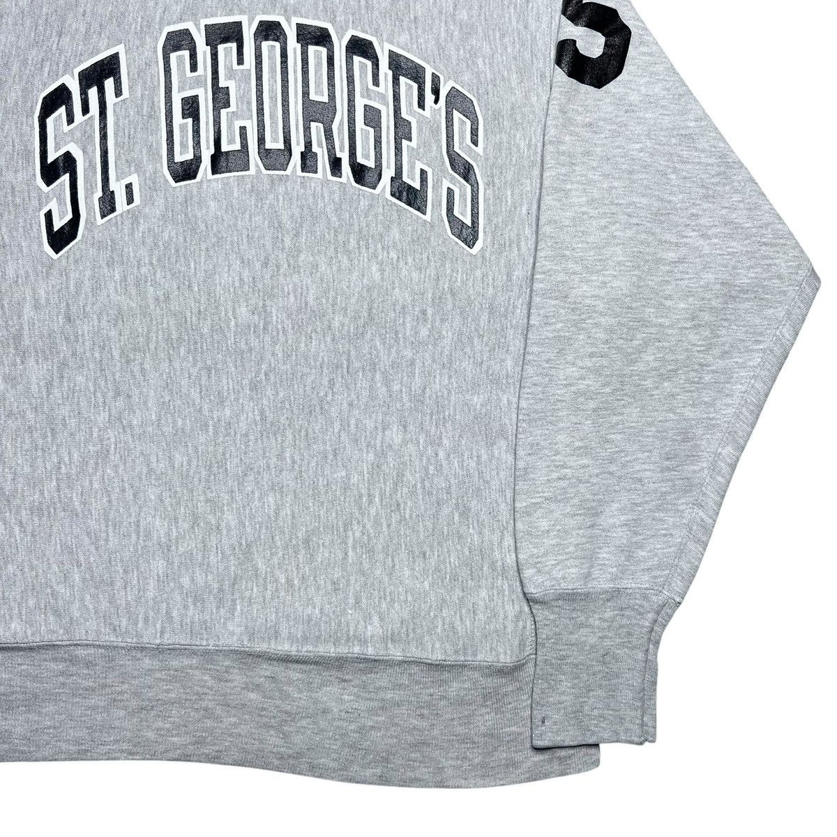 Champion Vintage 1990s Champion Reverse Weave St. Georges Sweatshirt Size US L / EU 52-54 / 3 - 21 Thumbnail