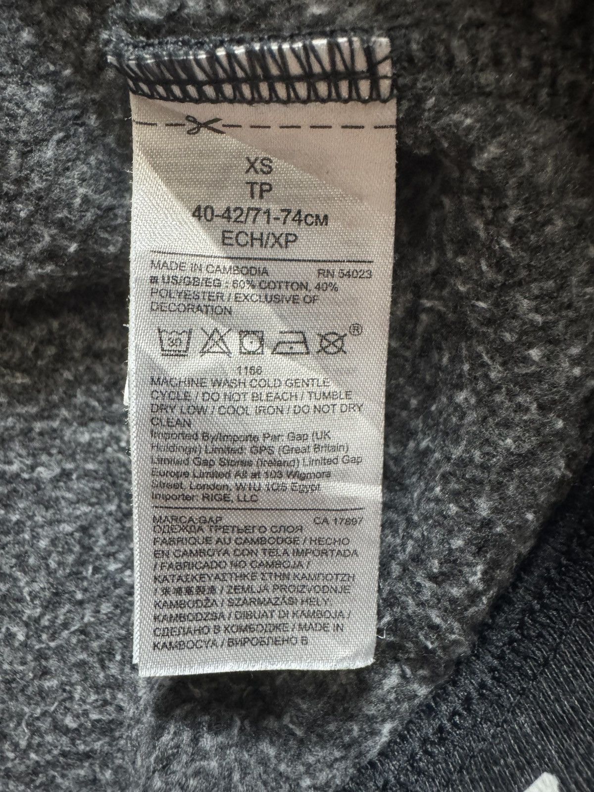 Gap GAP American Flag Hoodie Size US XS / EU 42 / 0 - 5 Thumbnail