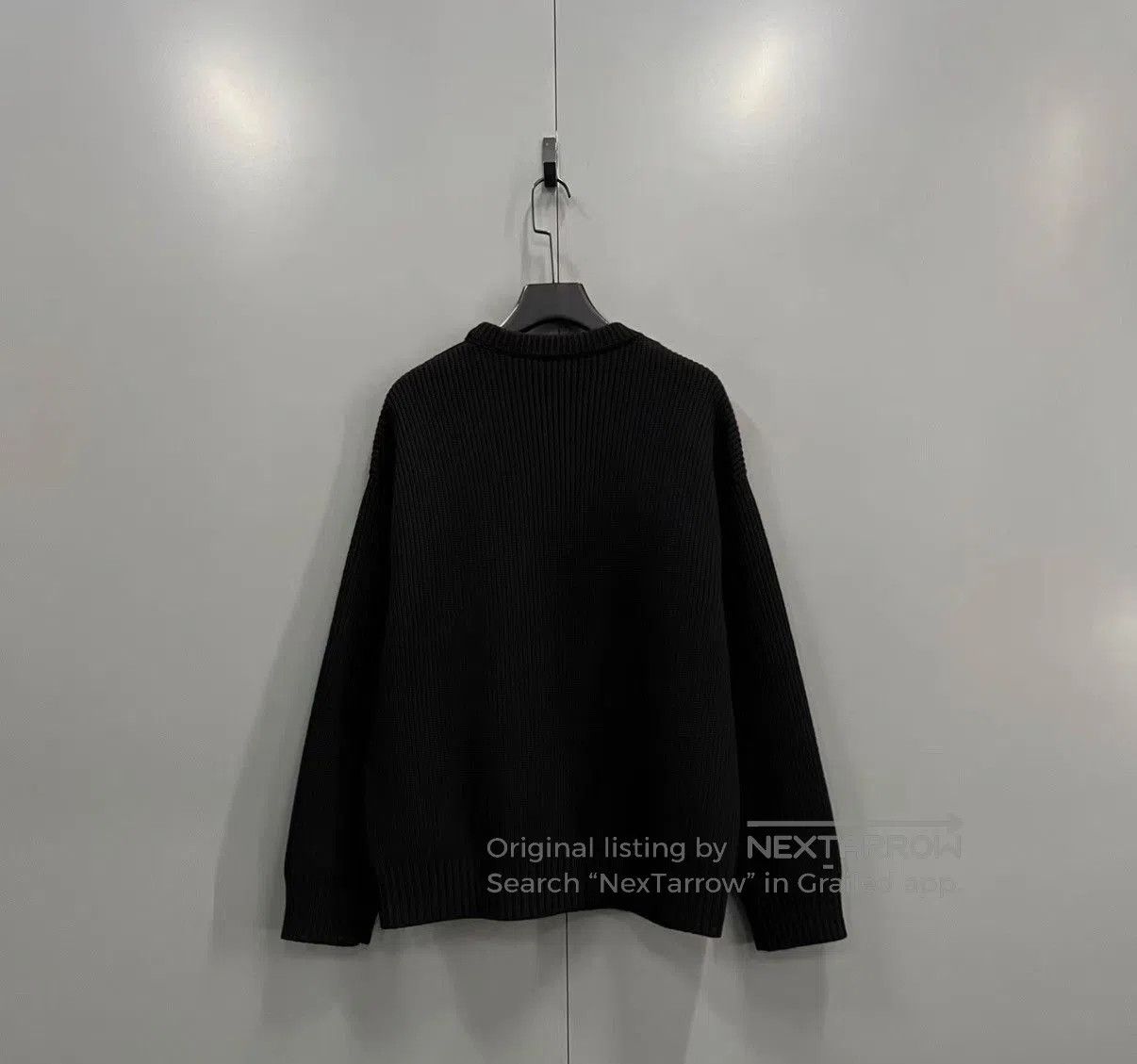 Burberry Black Knit Sweater with Heart Cutout Size S. Size US S / EU 44-46 / 1 - 2 Thumbnail