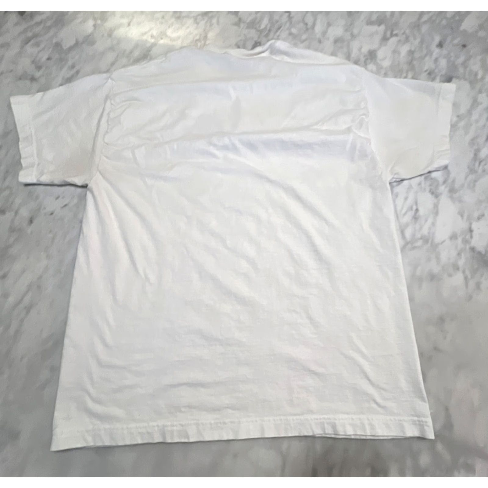 Vintage Friday Beers T Shirt Men’s L White Cotton Stains Graphic Print Short Sleeve Crew Neck Men Size US L / EU 52-54 / 3 - 6 Thumbnail