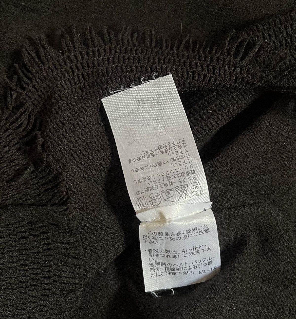 Homme Plisse Issey Miyake TAX FREE 🇺🇸 issey miyake fete avant garde fringe turtleneck Size S / US 4 / IT 40 - 4 Thumbnail