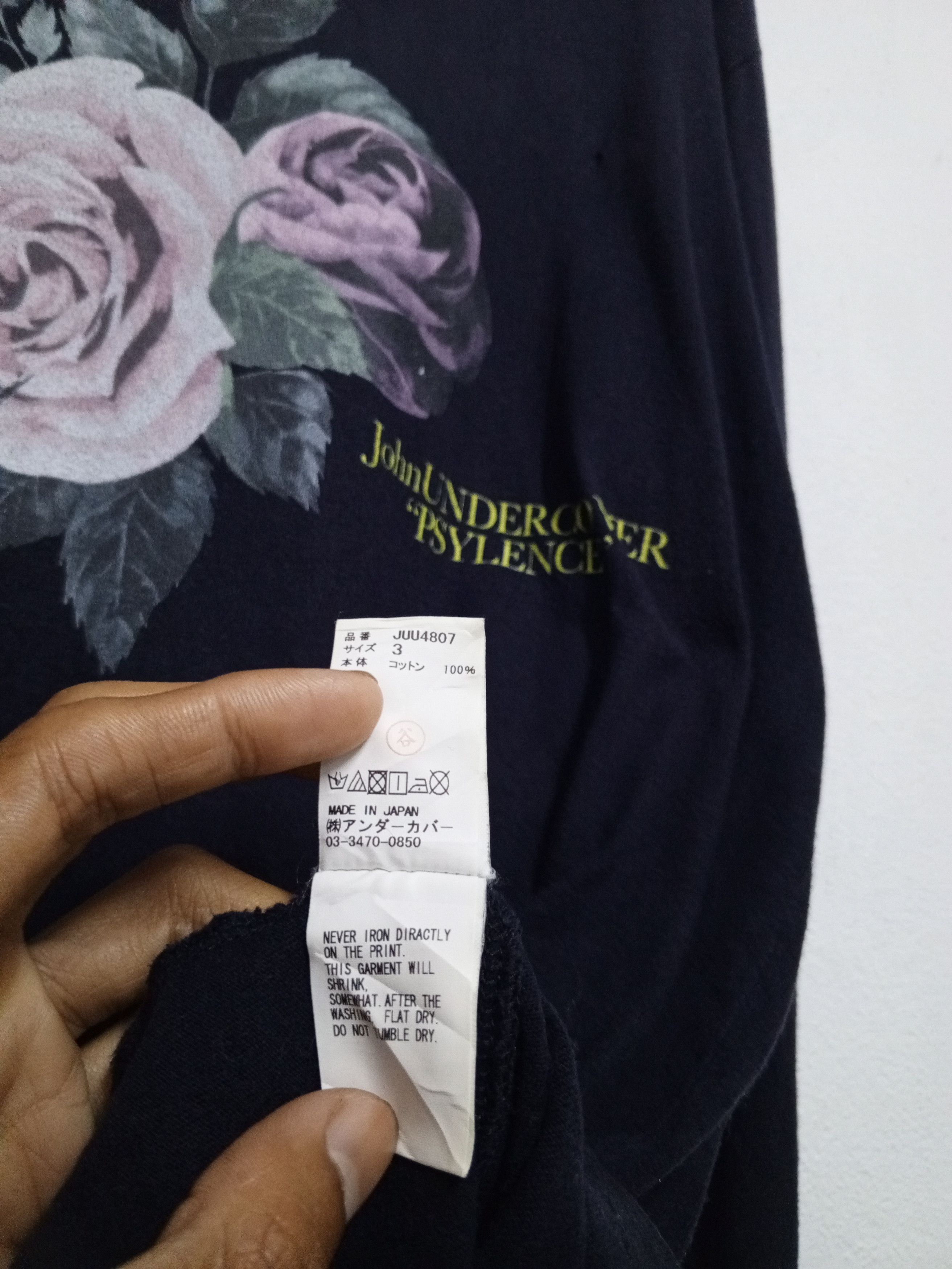 Undercover •john undercover• 💥PSYLENCE💥Ls Size US L / EU 52-54 / 3 - 8 Thumbnail