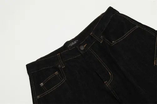 VIBE Men's cargo patchwork wide-leg scimitar jeans Size US 34 / EU 50 - 4 Thumbnail