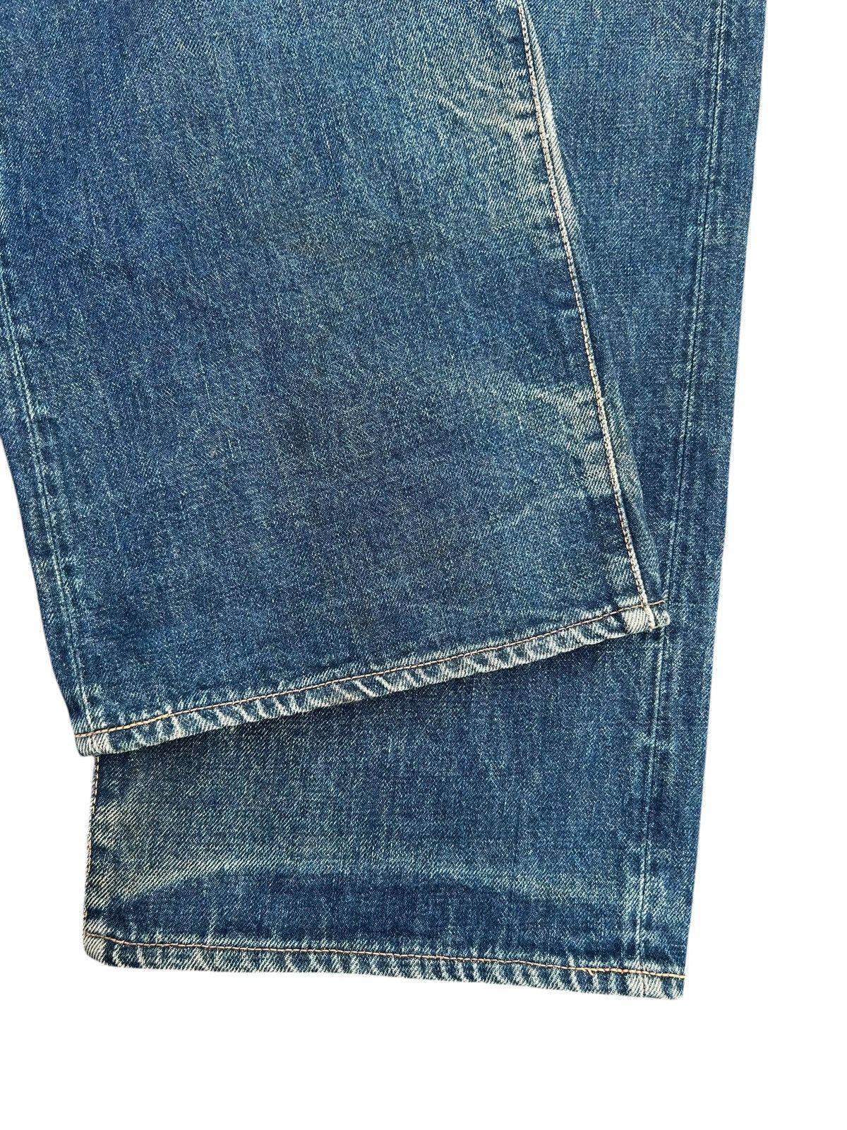 Evisu Vintage Evisu Daicock Selvedge Distressed Denim Jeans Size US 39 - 10 Thumbnail