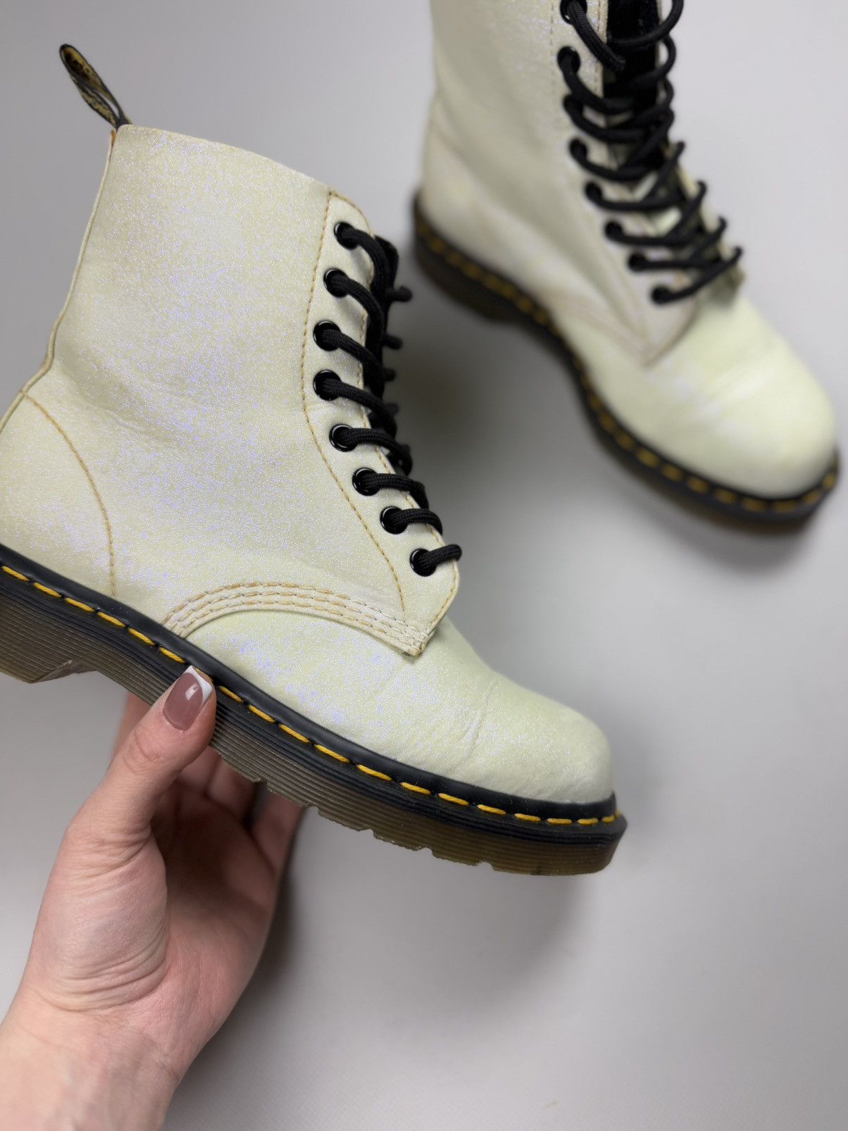 Dr. Martens Dr. Martens Pascal Glitter Ladies 1460 Boots Shoes Size US 8 / IT 38 - 8 Thumbnail