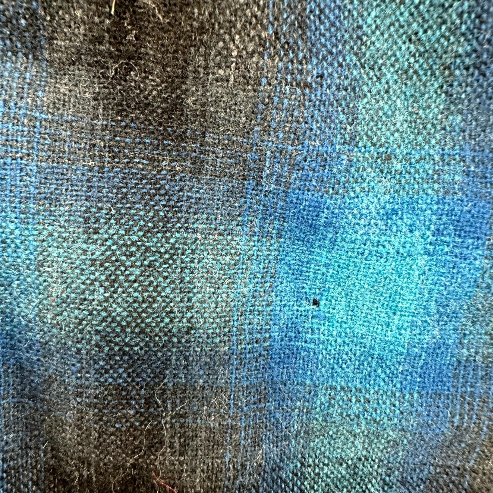 Vintage VINTAGE National Plaid Shirt Mens S Blue Wool 60s 70s Button-Up Collared Long Sleeve Family? (adapt) Size US S / EU 44-46 / 1 - 5 Thumbnail