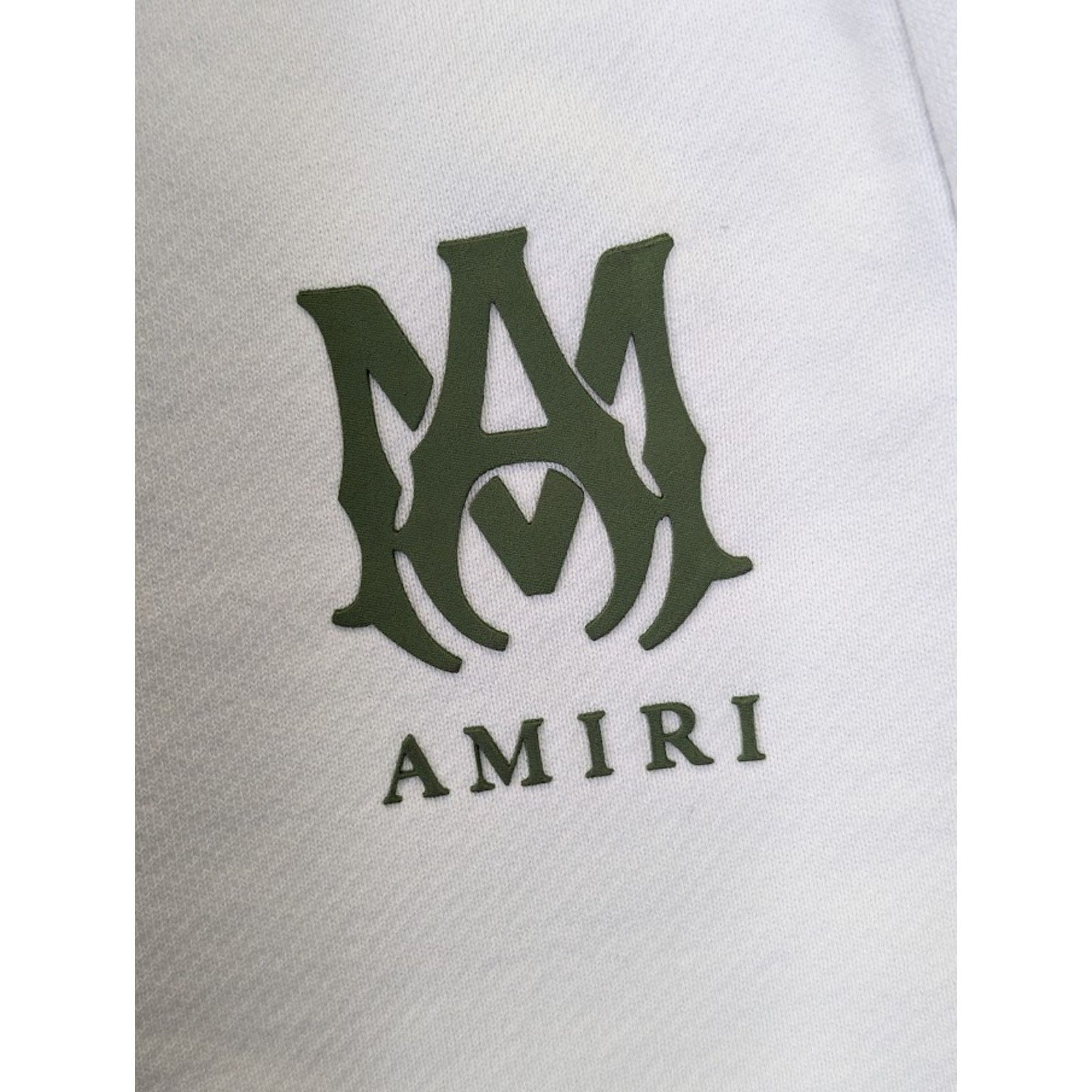 Amiri o1rshd1 MA Logo Sweatshorts in White Size US 30 / EU 46 - 8 Thumbnail
