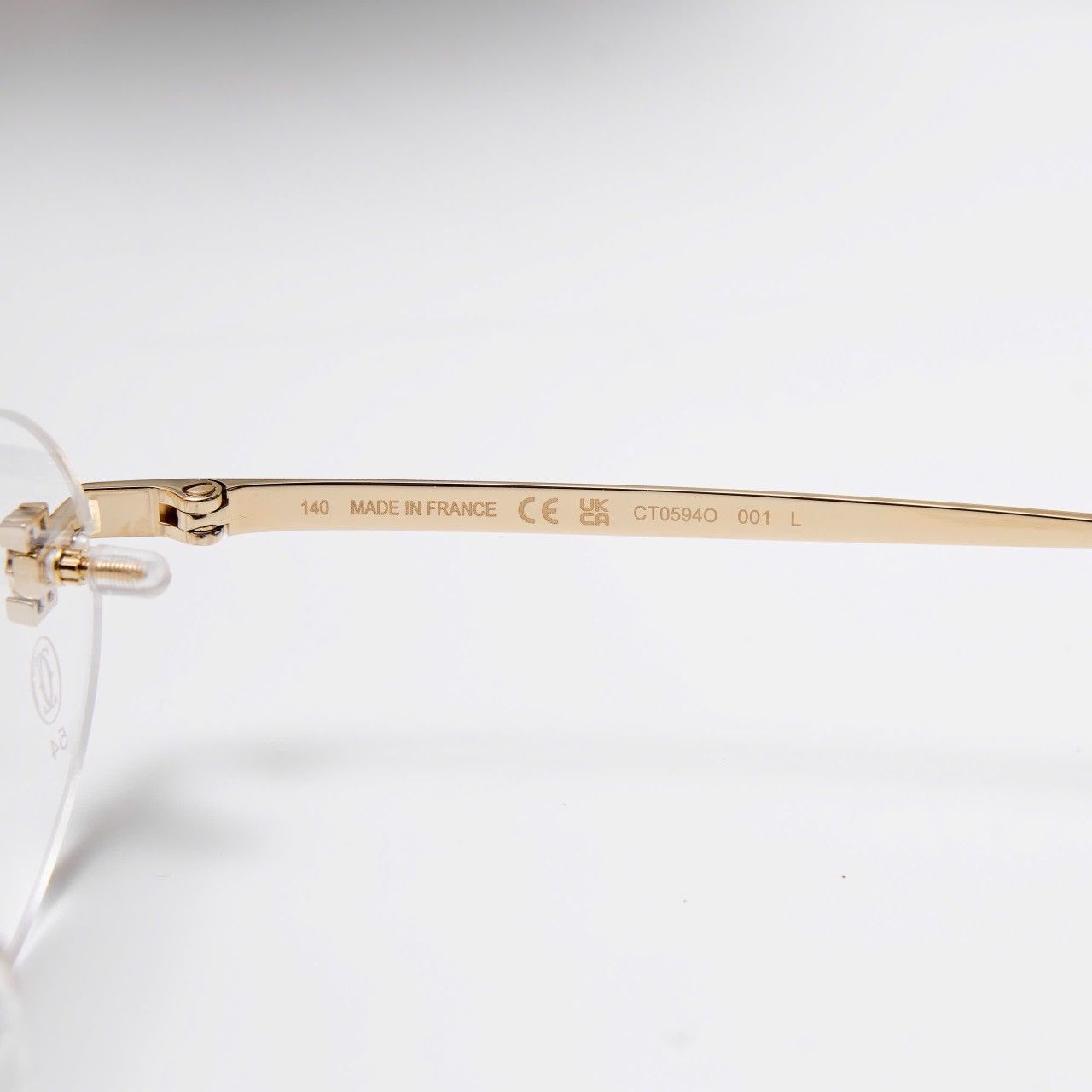 Cartier CARTIER CT0594O 001 GLASSES Size ONE SIZE - 4 Thumbnail