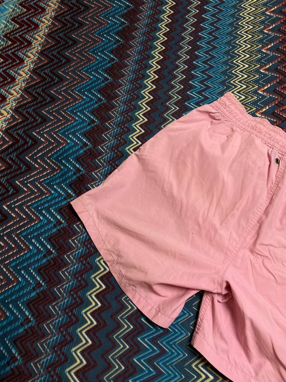 Polo Ralph Lauren Vintage 2000s Polo Ralph Lauren Pink Nylon Swim Shorts Size US 32 / EU 48 - 6 Thumbnail