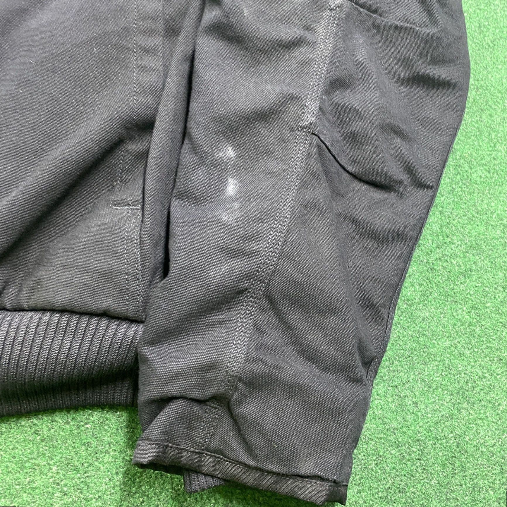 Carhartt VINTAGE Carhartt Jacket Mens XL Black Canvas Quilted Lined Work Hooded Coat Size US XL / EU 56 / 4 - 7 Thumbnail