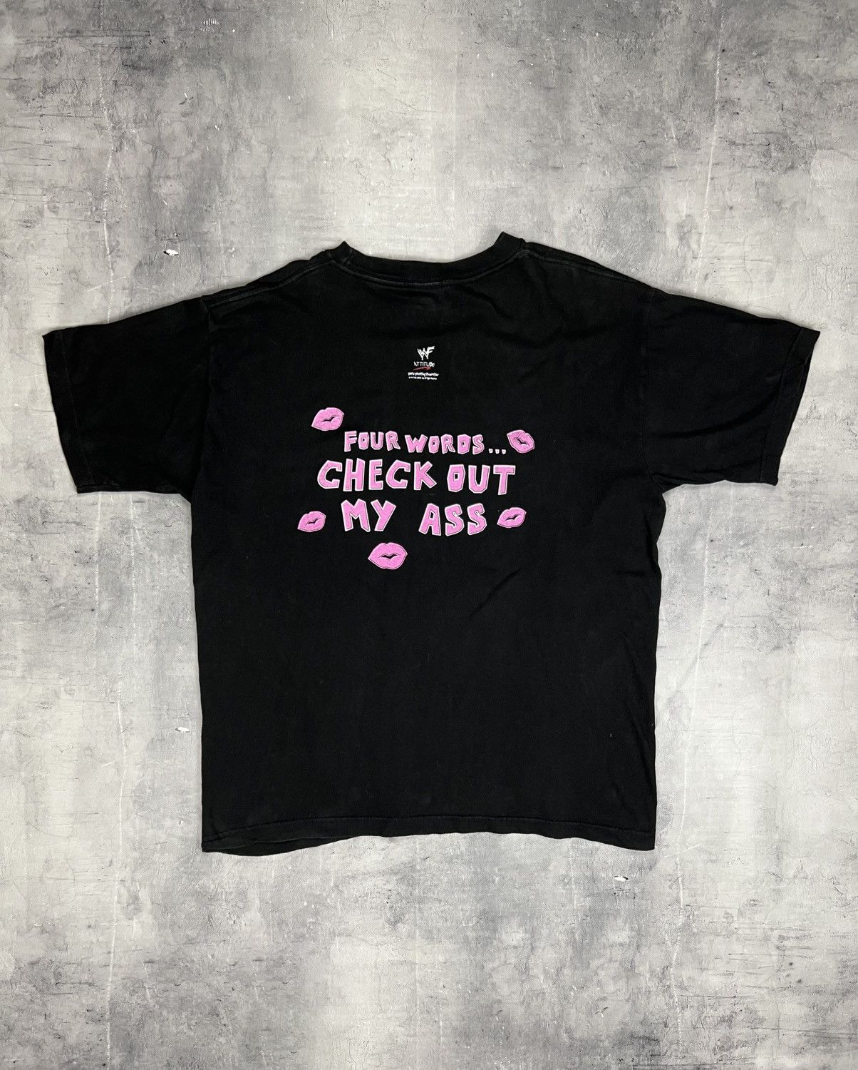 Vintage × WWE × WWF 1996 Mr. Ass Check Out My Ass WWF Shirt Size US L / EU 52-54 / 3 - 2 Thumbnail