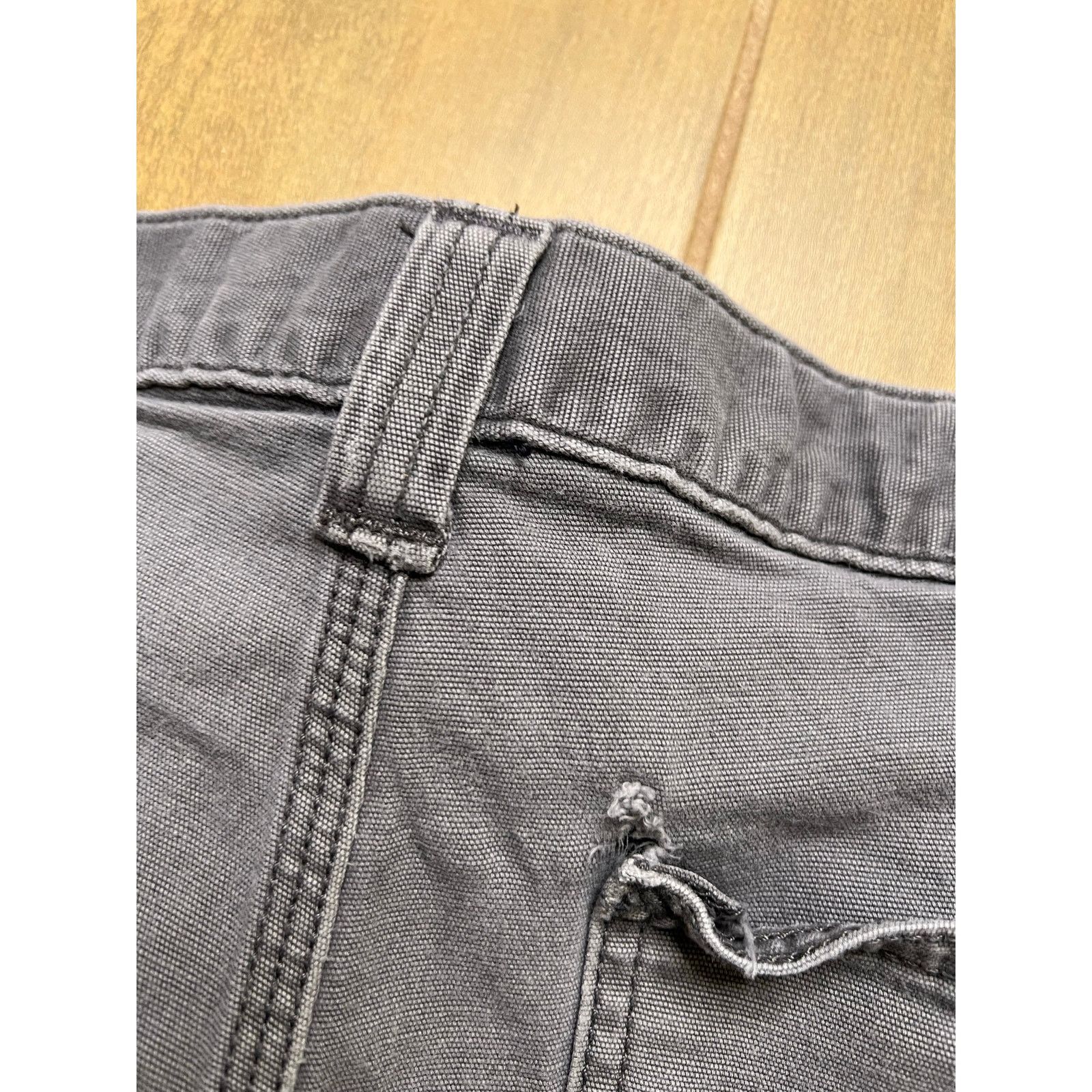 Carhartt Carhartt Distress Carpenter Relaxed Gray Men Sz 36x30 Pants Size US 36 / EU 52 - 8 Thumbnail