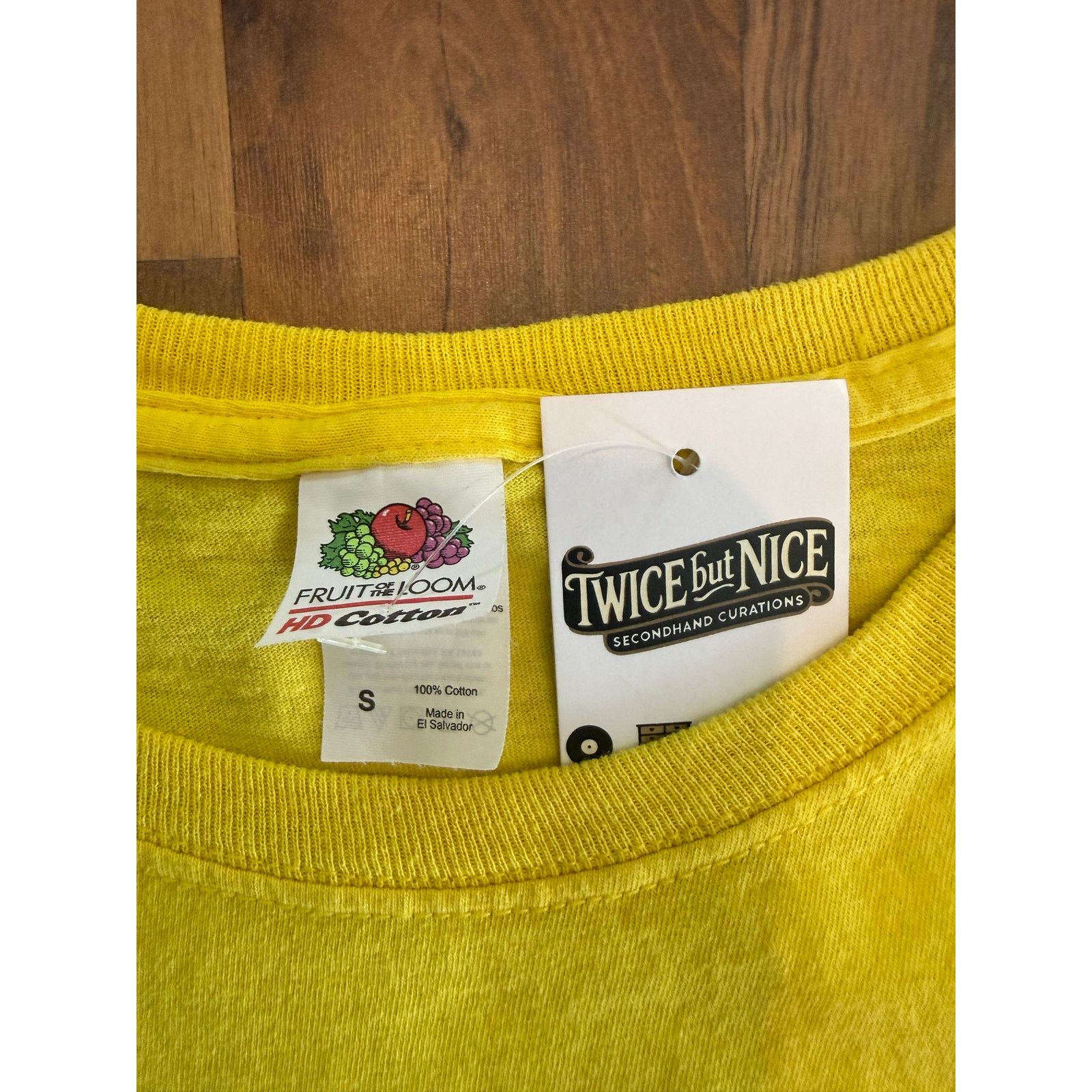 Fruit Of The Loom SpongeBob shirt Face Size Small Size US S / EU 44-46 / 1 - 3 Thumbnail