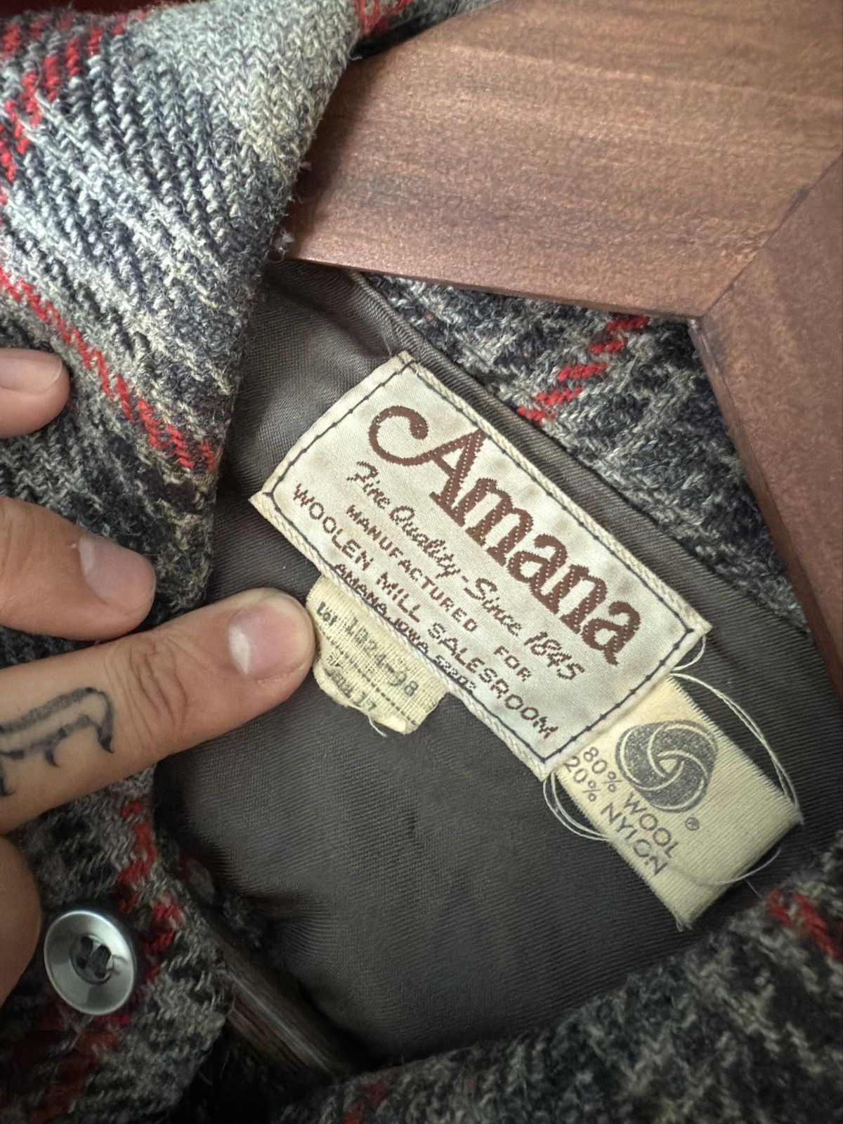 Vintage Vintage 1960’s Wool Boxy Flannel Size US M / EU 48-50 / 2 - 4 Thumbnail
