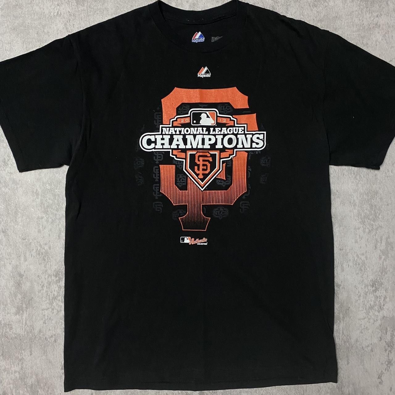 Majestic San Francisco Giants black and orange Champions t-shirt Size US L / EU 52-54 / 3 - 1 Thumbnail
