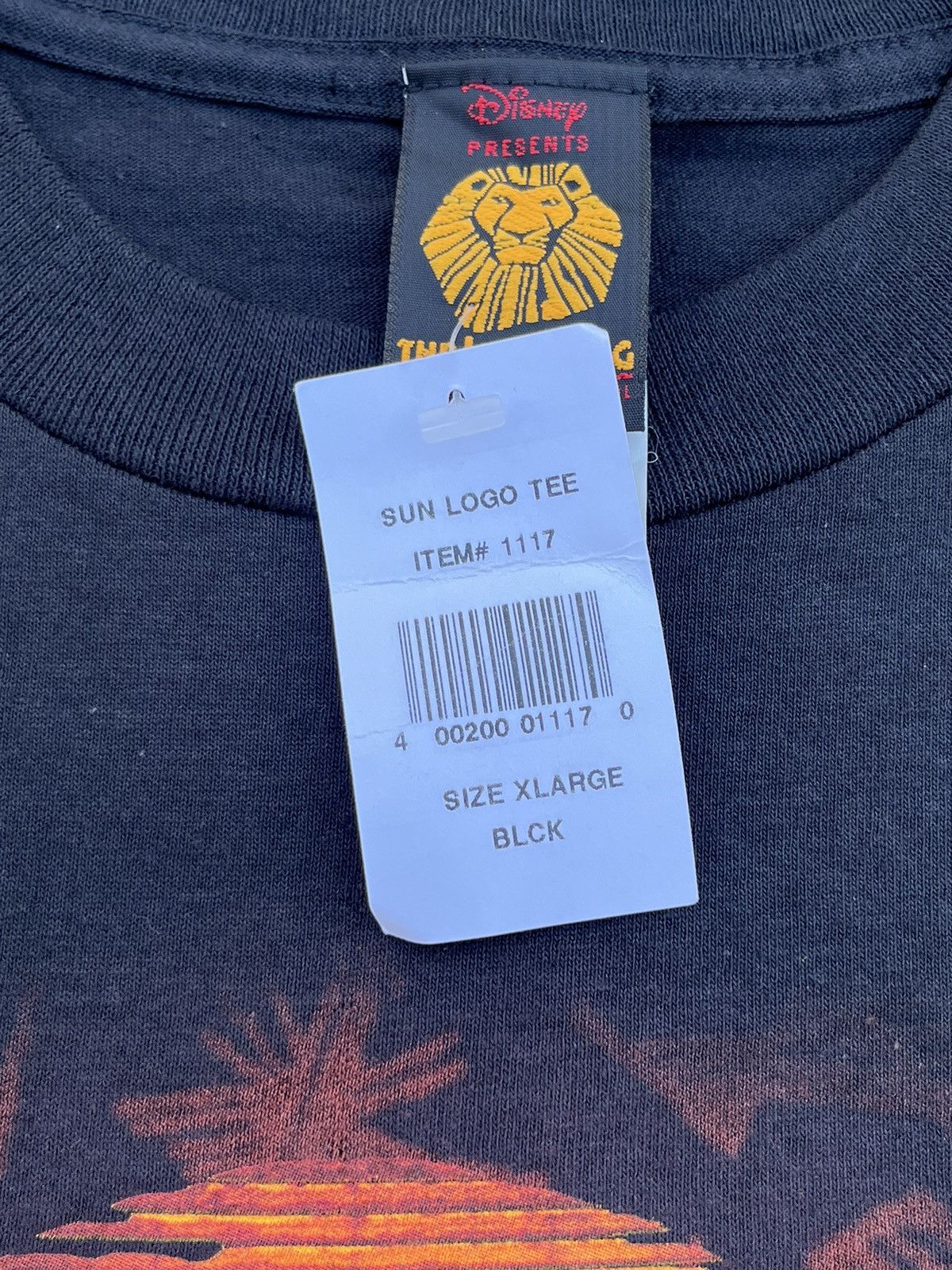 Disney VINTAGE 00’S THE LION KING MUSICAL DISNEY PRESENTS T-SHIRT Size US XL / EU 56 / 4 - 8 Thumbnail
