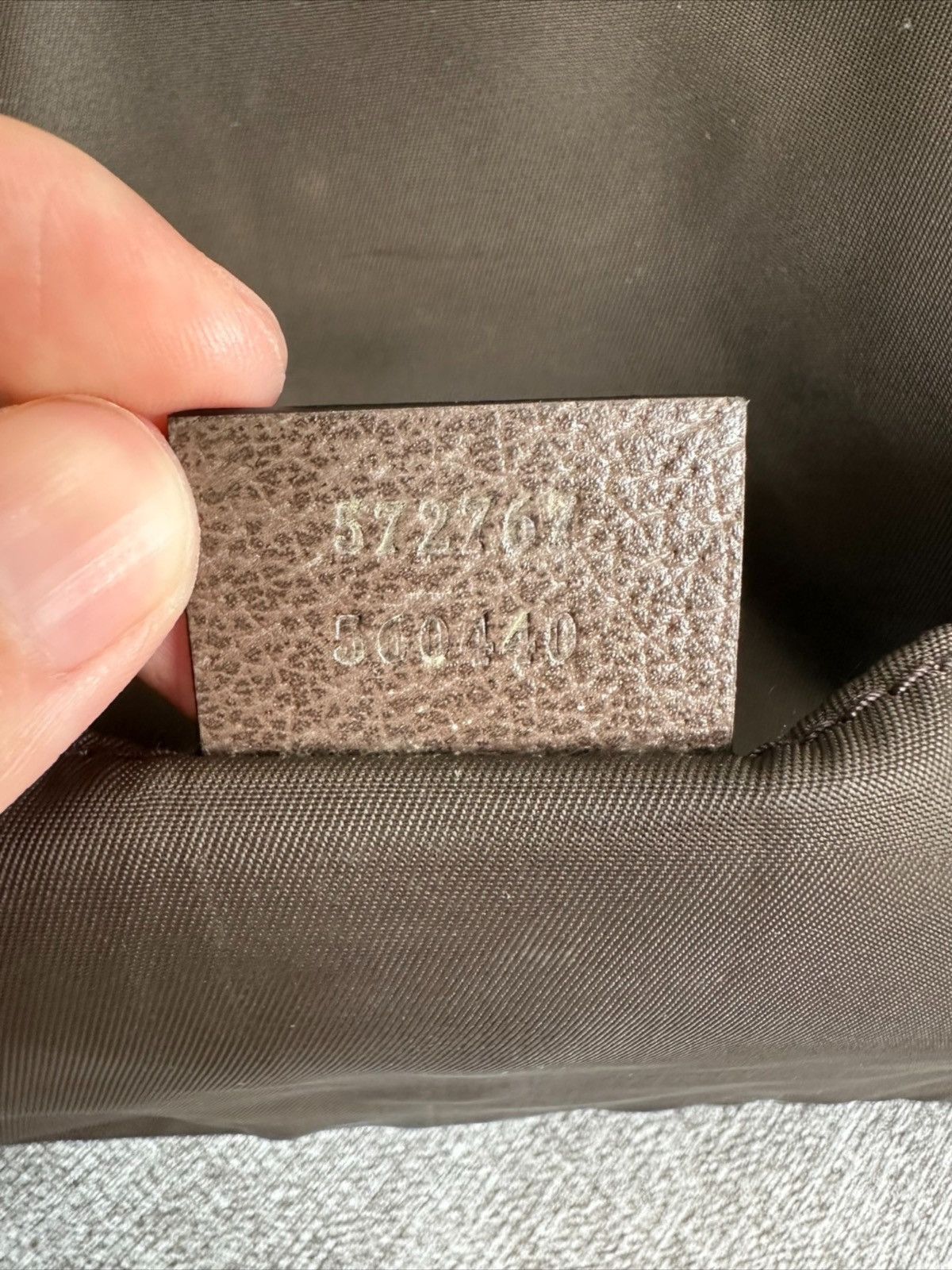 Gucci GUCCI SAVOY GG TOILETRY CASE Size ONE SIZE - 7 Thumbnail