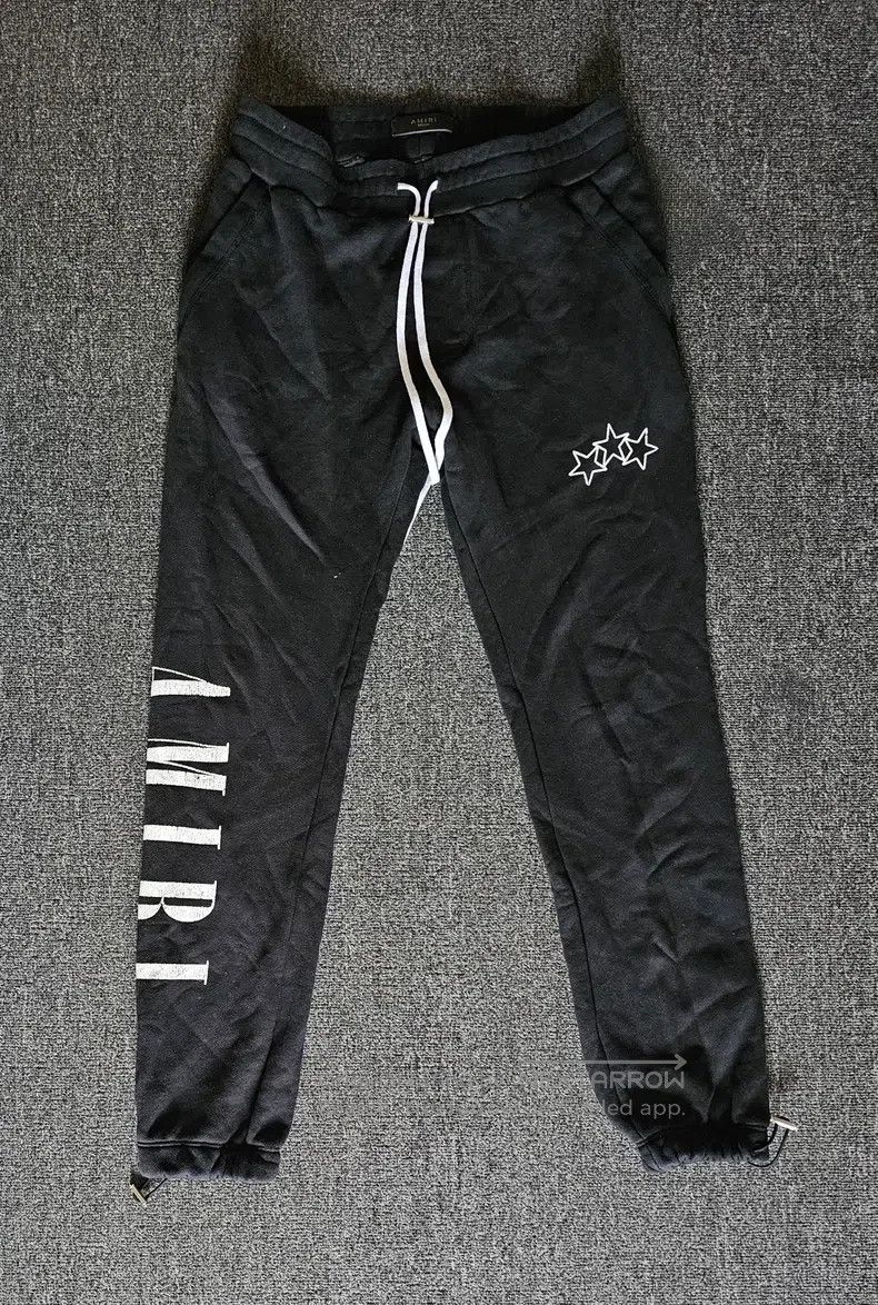 Amiri Amiri Size M Black sweatpants Size US 30 / EU 46 - 1 Thumbnail