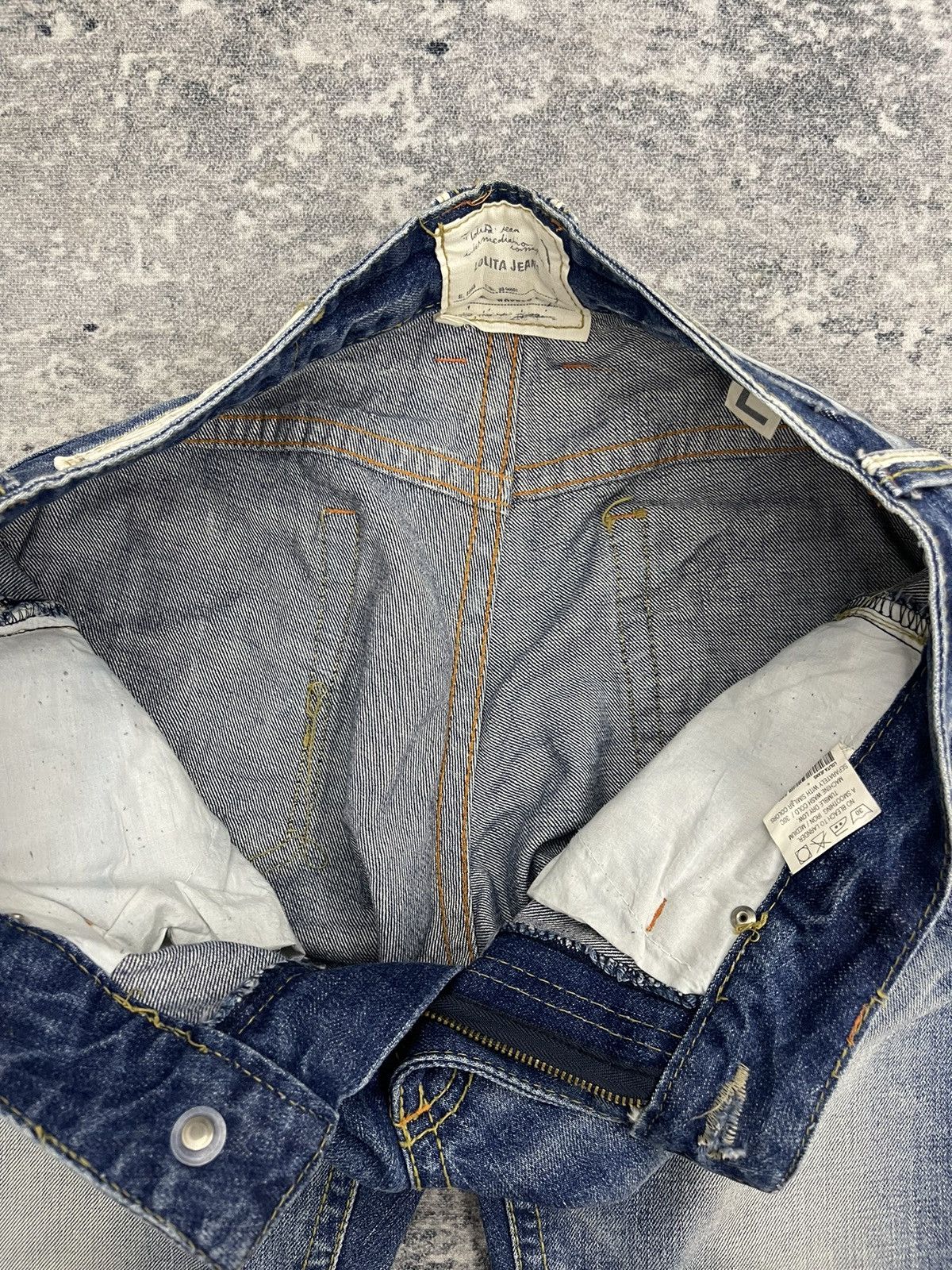 Vintage Vintage Lolita Jeans - Y2K Fairycore Distressed Denim Size US 33 - 7 Thumbnail