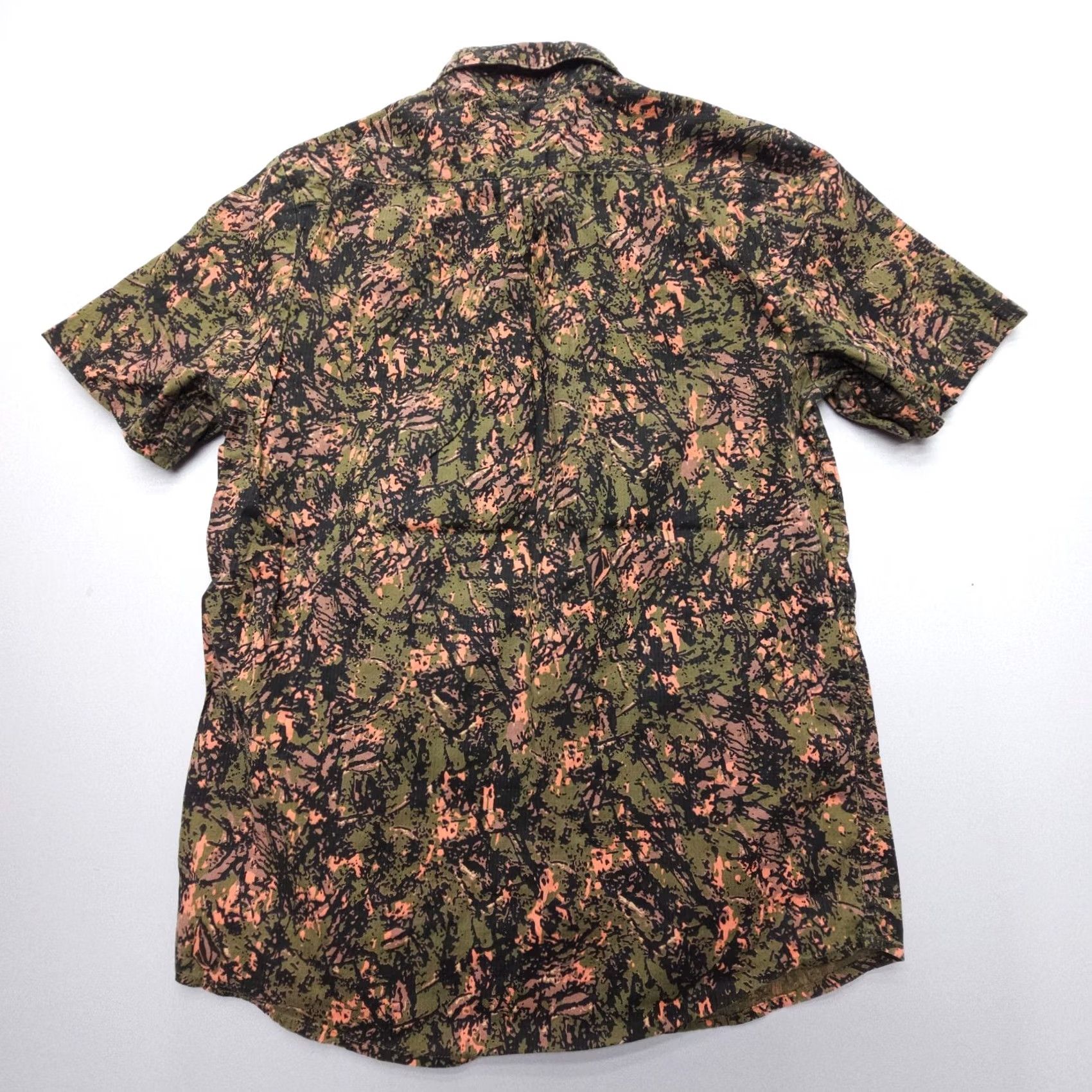 Volcom Volcom Button Shirt Mens Medium Camo Print Coastal Skate Size US M / EU 48-50 / 2 - 2 Thumbnail