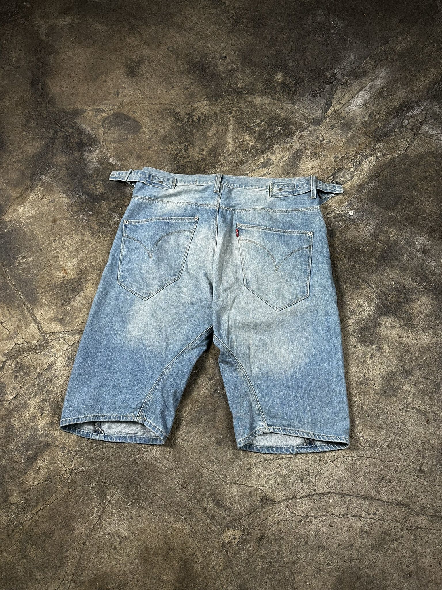 Engineered Garments × Levi's Vintage Y2k Levi's Engineered Jeans Shorts Jorts Size US 34 / EU 50 - 5 Thumbnail