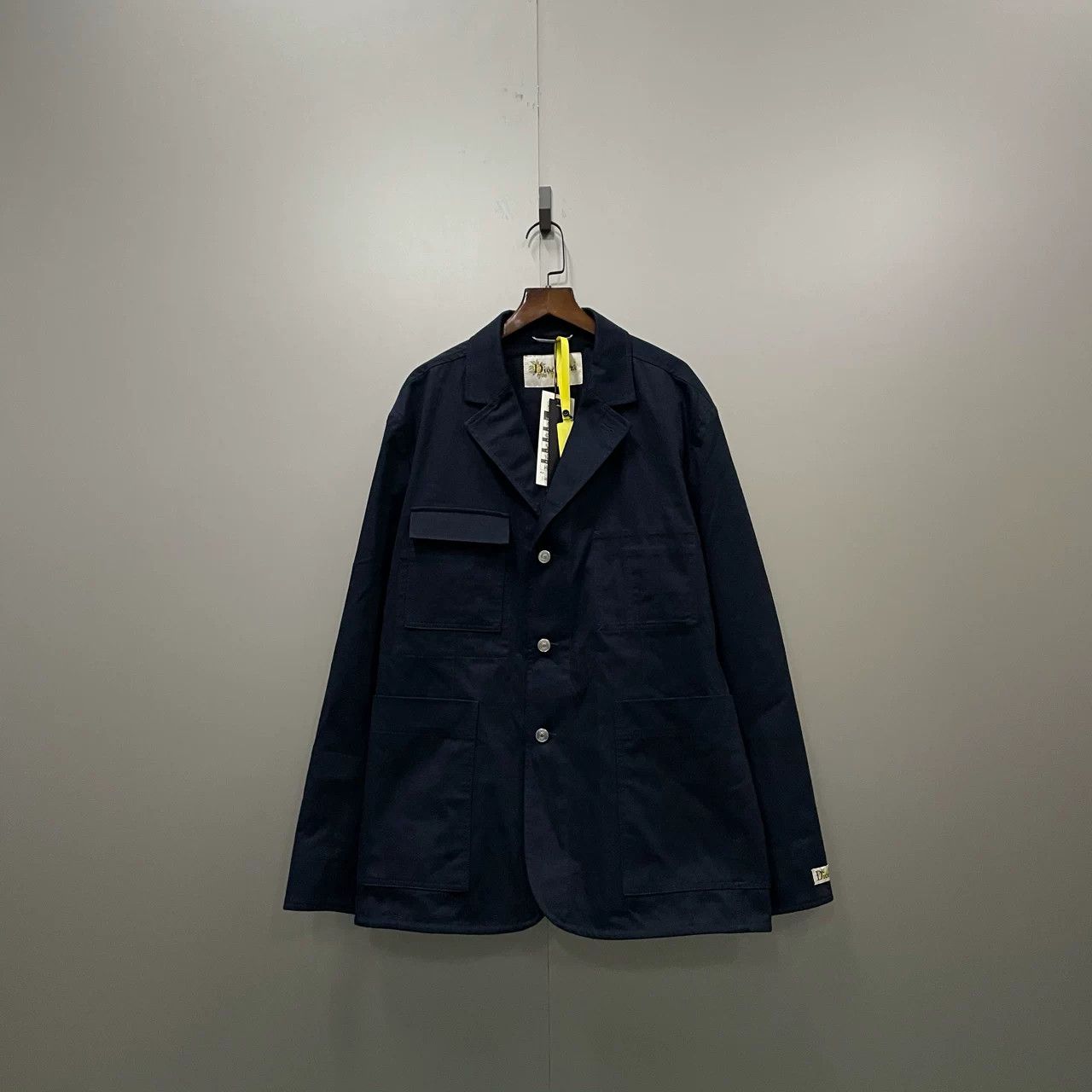 Dior Dior x Denim Tears Navy Single-Breasted Blazer Size US M / EU 48-50 / 2 - 1 Thumbnail