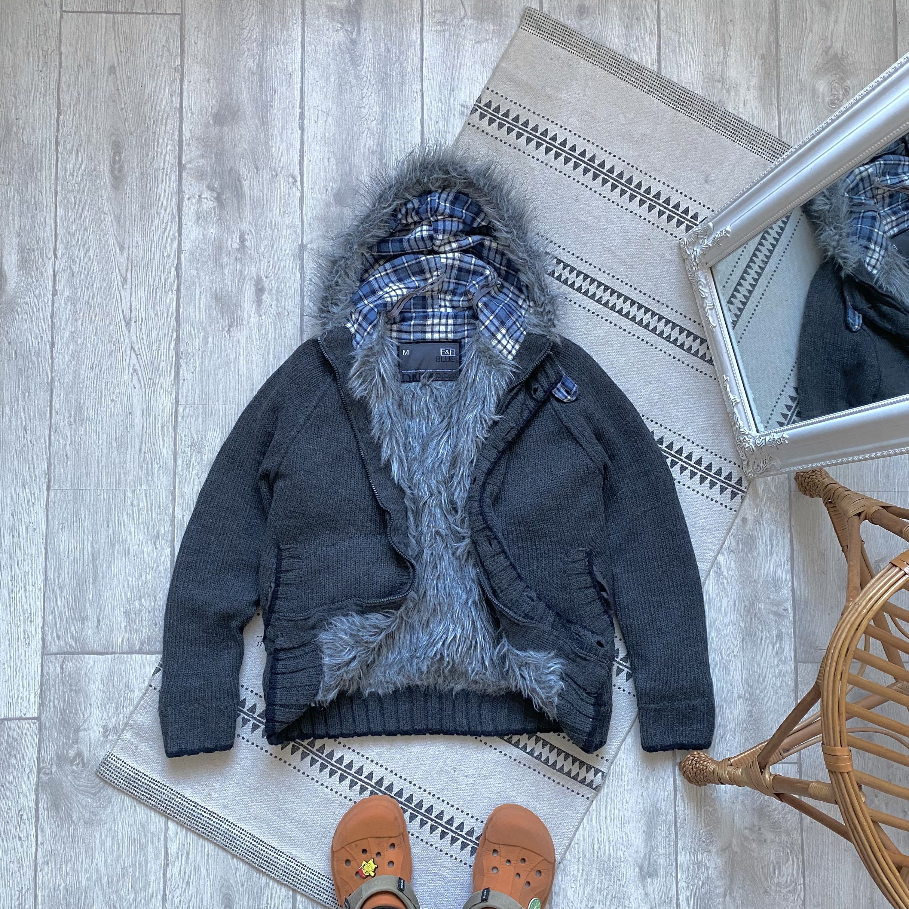 ジャケット・アウター 60s-70s euro vintage fur hoodie jacket 60s-70s euro vintage fur hoodie jacket