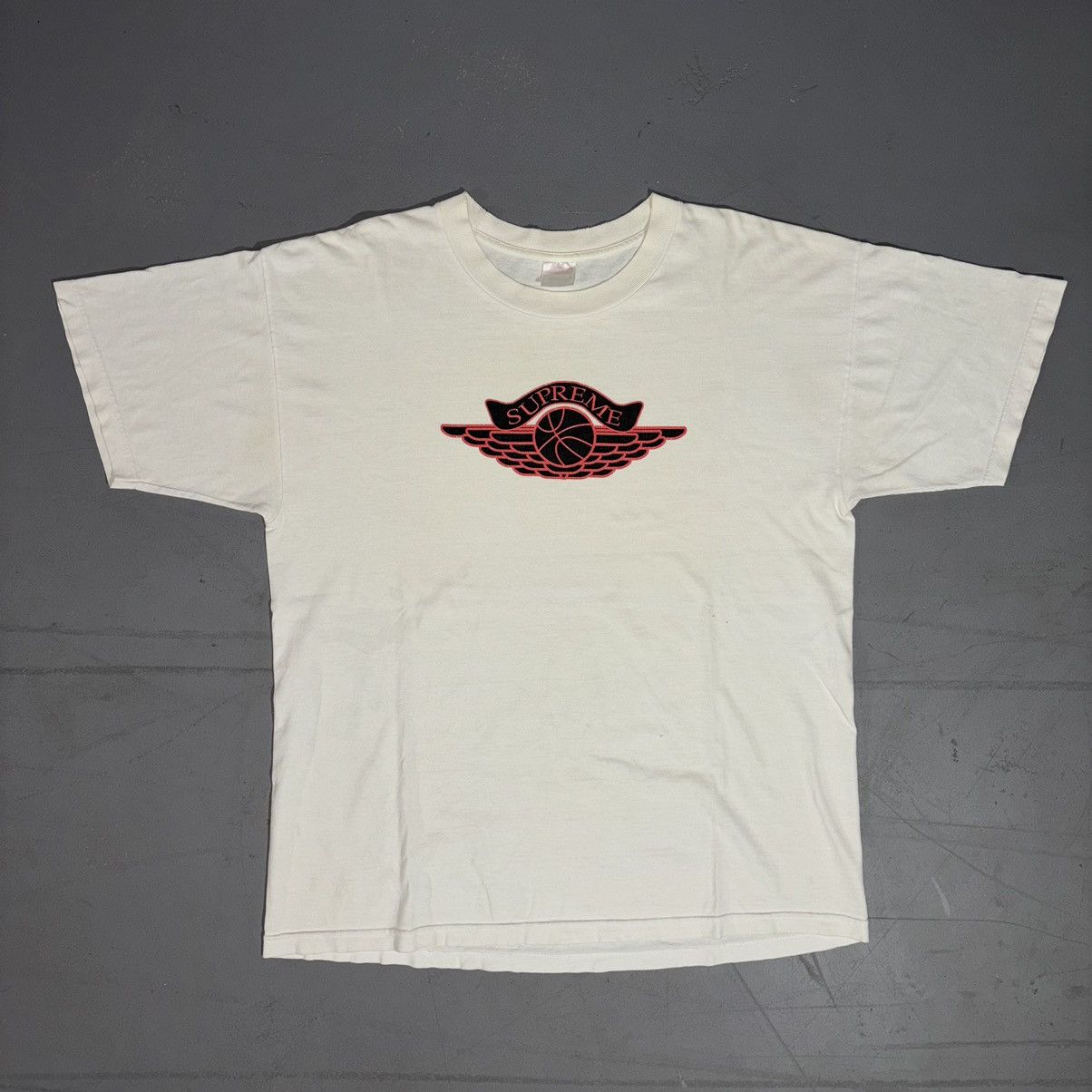 Supreme　初期　Jordan　Wing　Tシャツ　1998 Supreme 初期 Jordan Wing Tシャツ 1998 - メルカリ