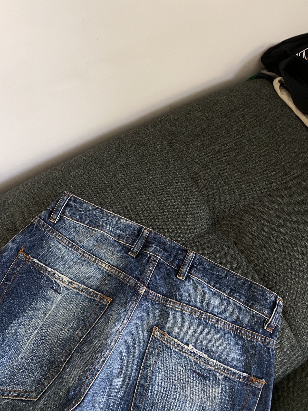 Hysteric Glamour Vintage Avant Garde Faded Flared Jeans Japanese Y2K Baggy Size US 32 / EU 48 - 6 Thumbnail