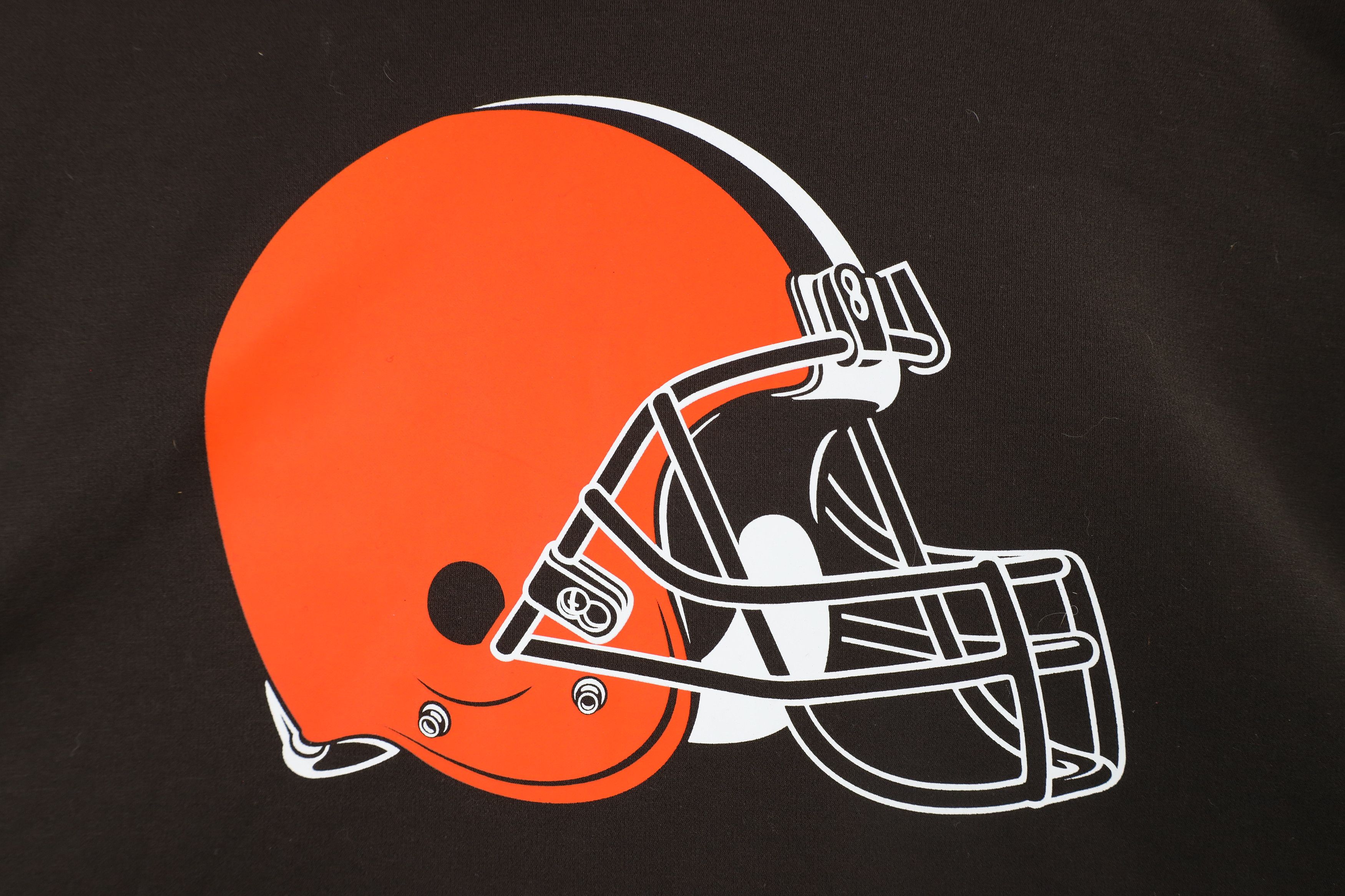 Nike × Vintage Nike Dri-Fit Cleveland Football Hoodie Sweatshirt Brown Size US L / EU 52-54 / 3 - 6 Thumbnail
