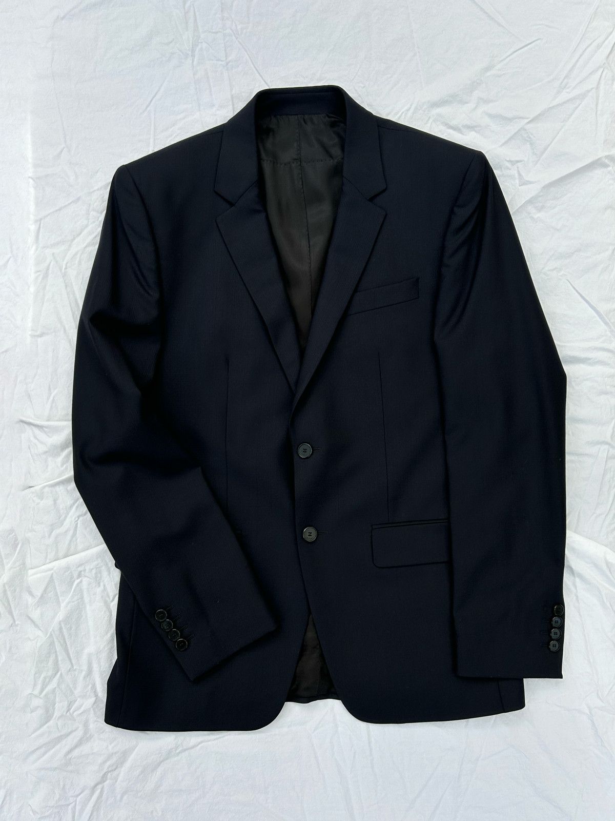 Givenchy Givenchy Navy Glen Check Suit in Wool - size 50 Size 50R - 1 Thumbnail