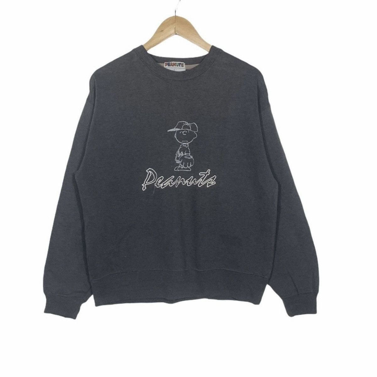 Vintage Vintage peanuts sweatshirt big logo embroidered Size US L / EU 52-54 / 3 - 1 Thumbnail