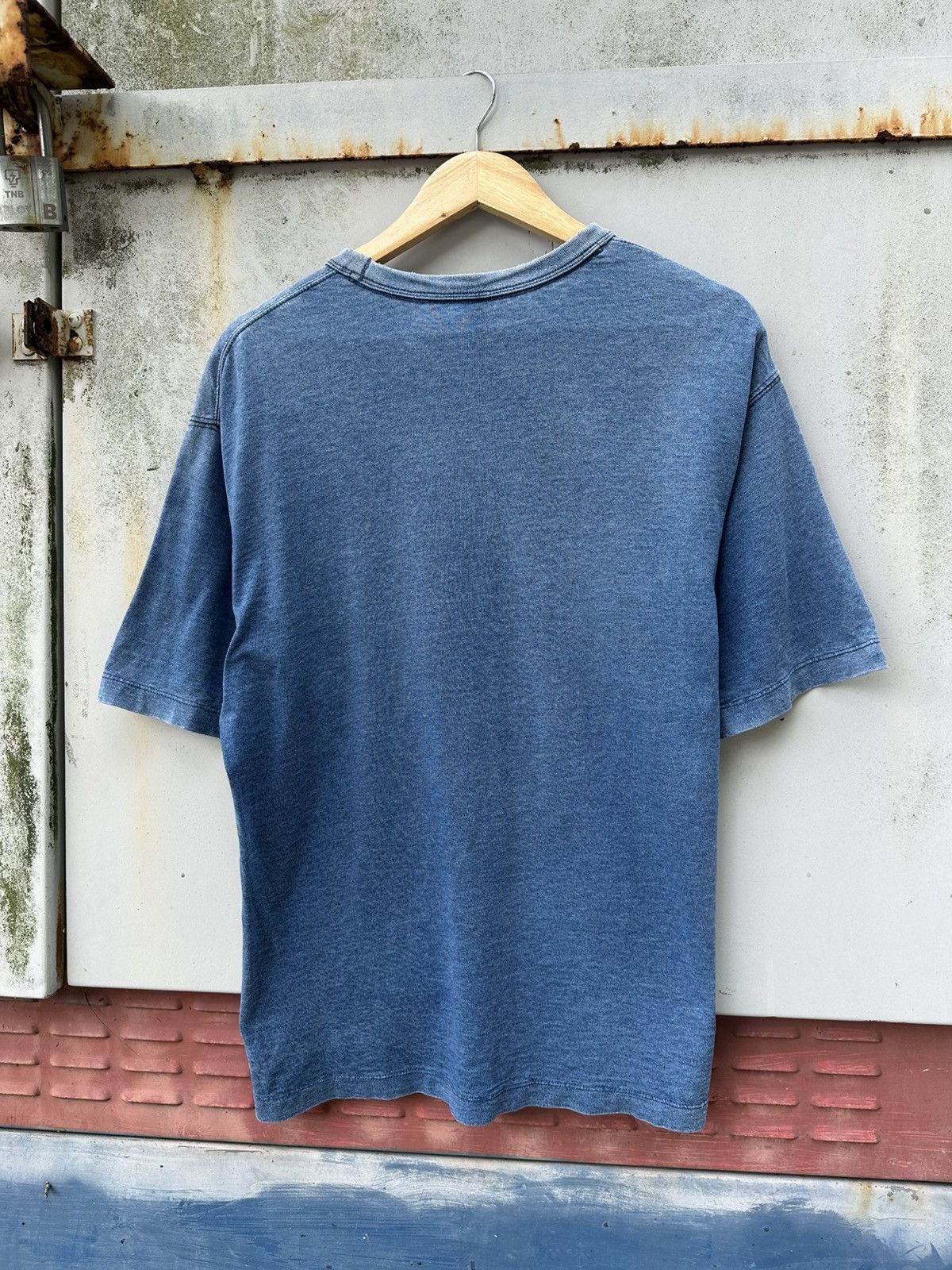 Vintage Vintage THRASHED Sun Faded Pocket Tee Size US M / EU 48-50 / 2 - 6 Thumbnail